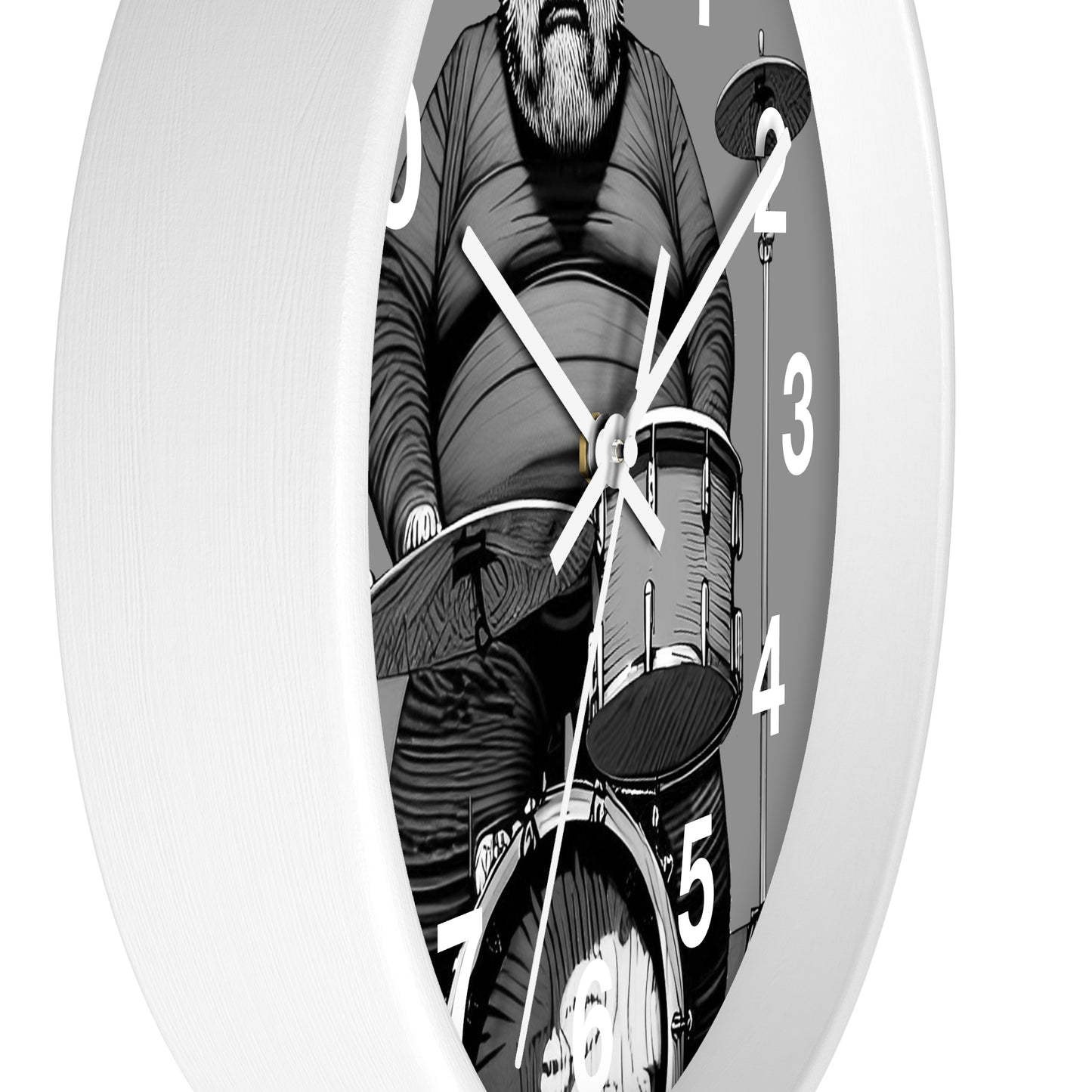 Wall Clock-Angry Drummer