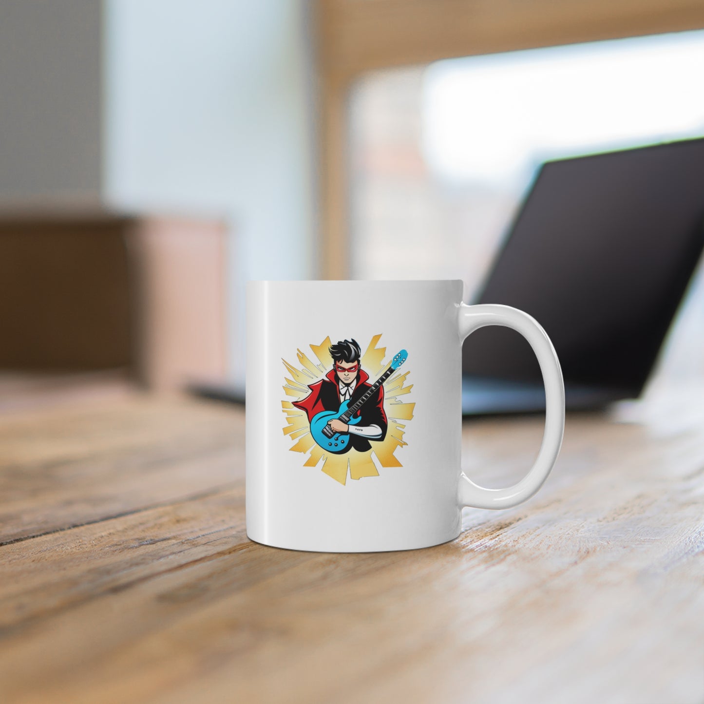 Music Pro Mug-Guitar Superhero