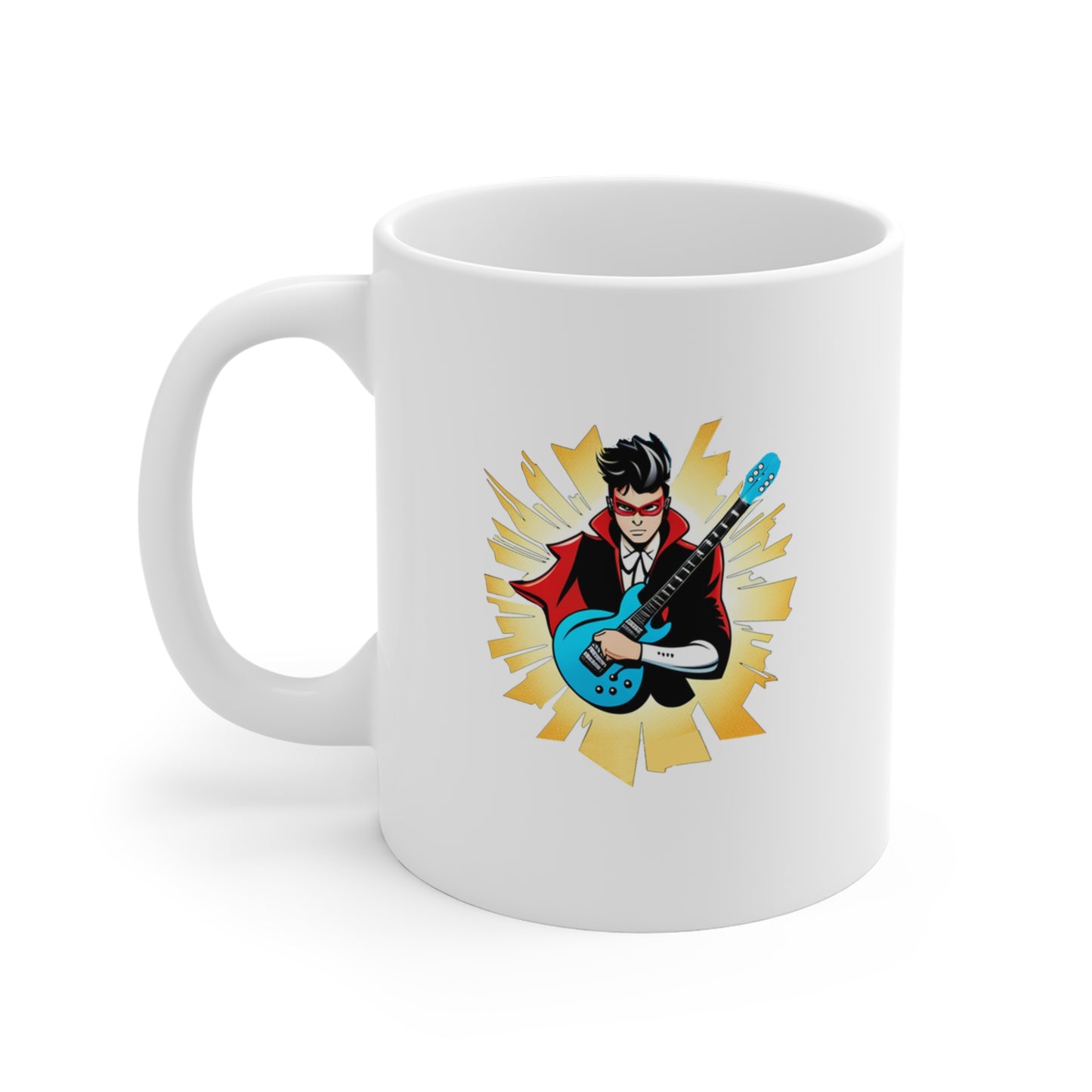 Music Pro Mug-Guitar Superhero