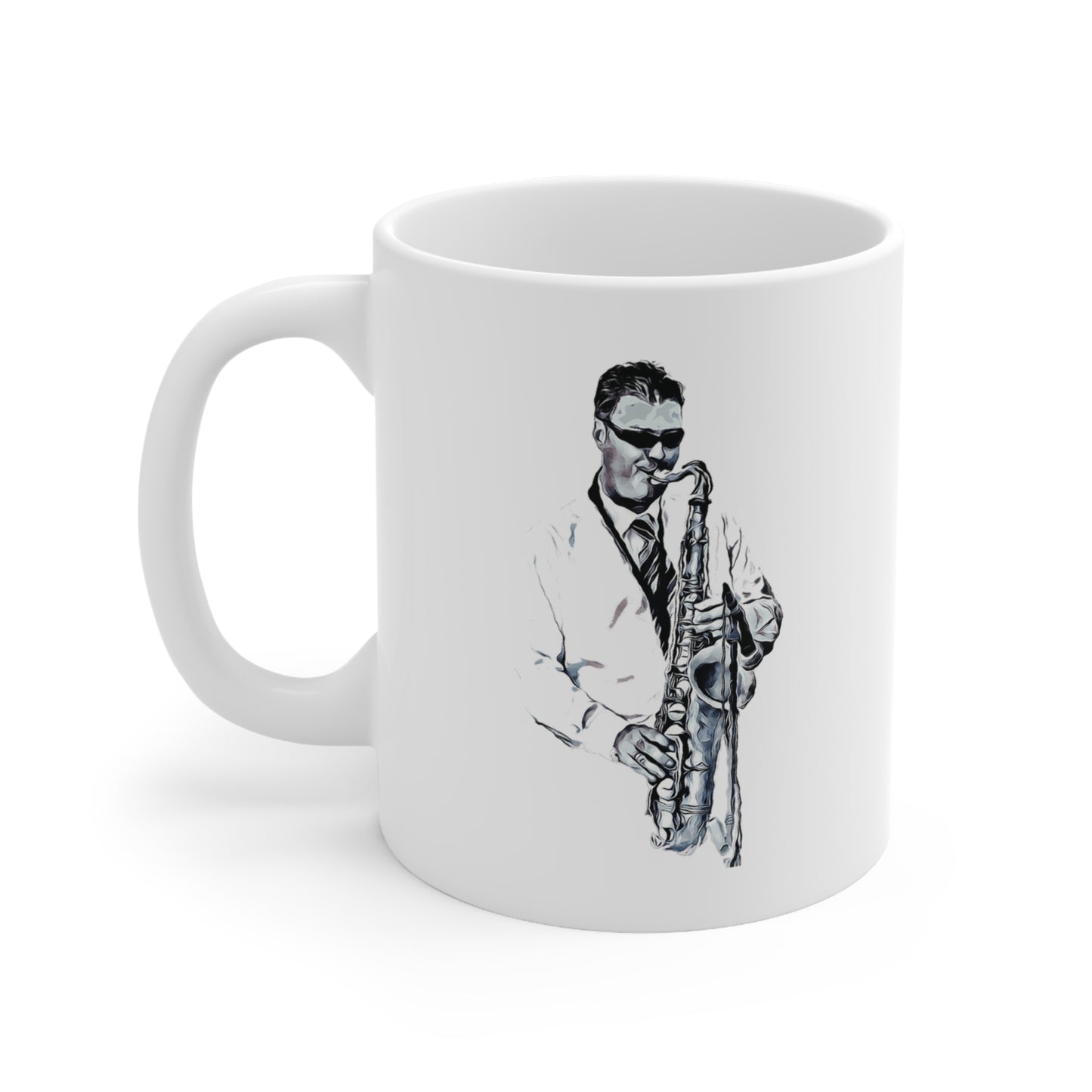 Music Pro Mug-Sax Player