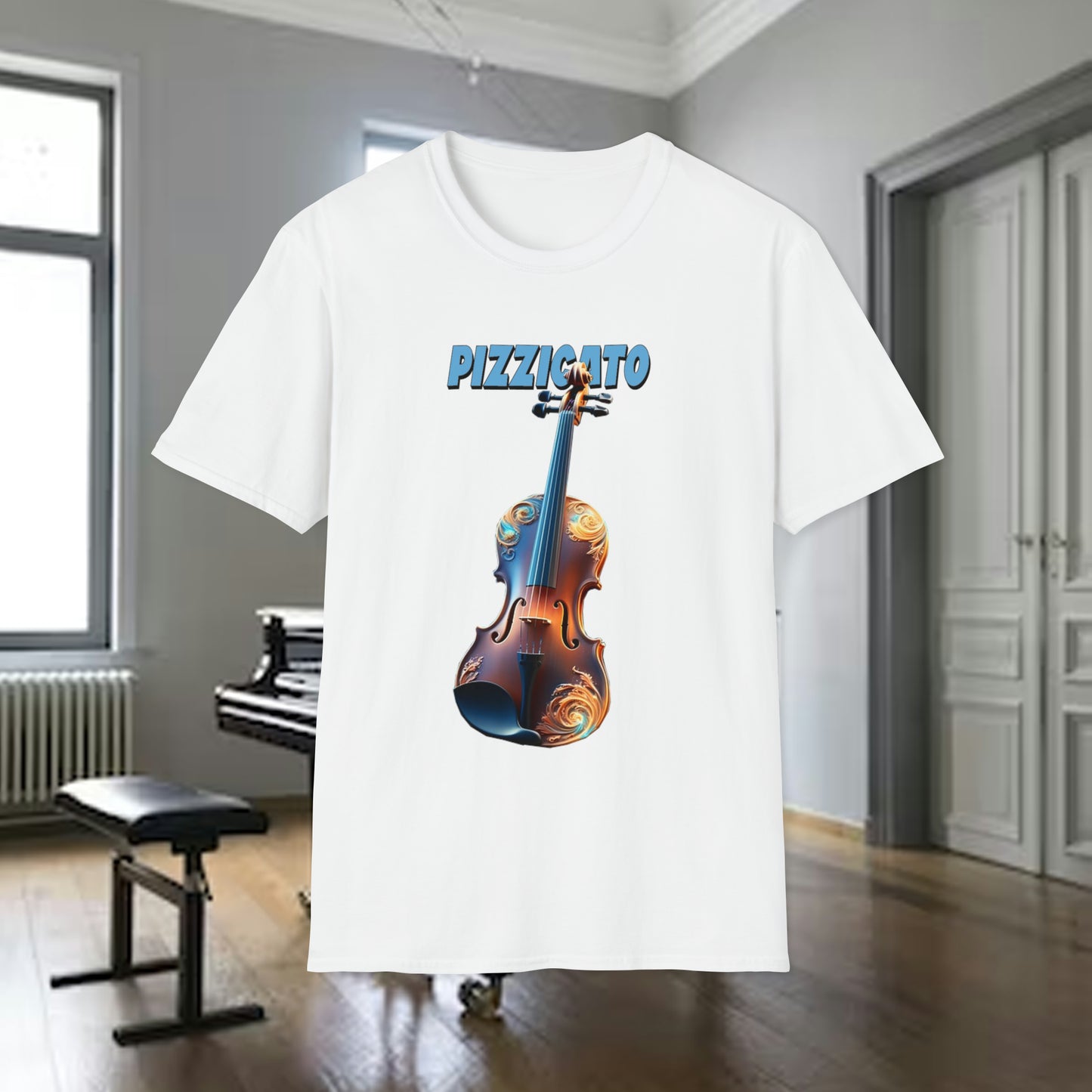 Tshirt-Violin Pizzicato