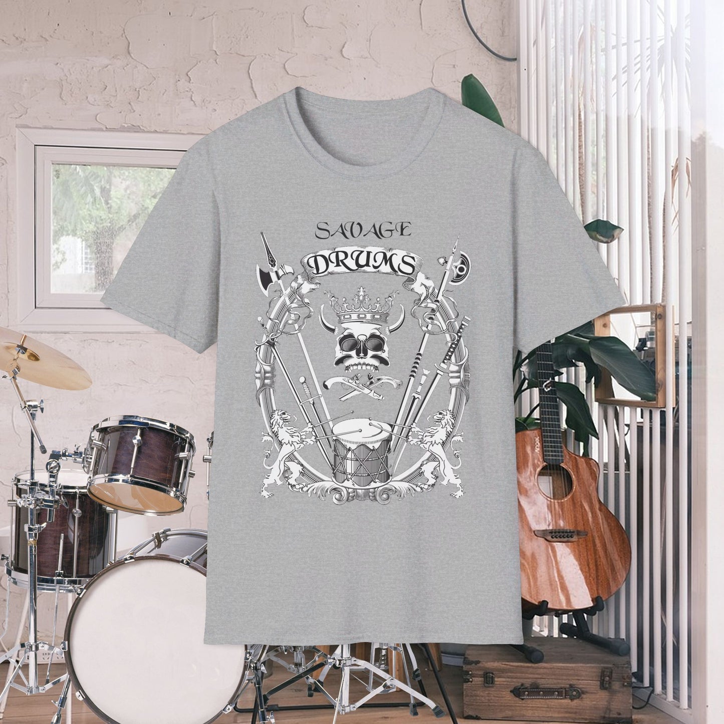 Tshirt-Savage Drums