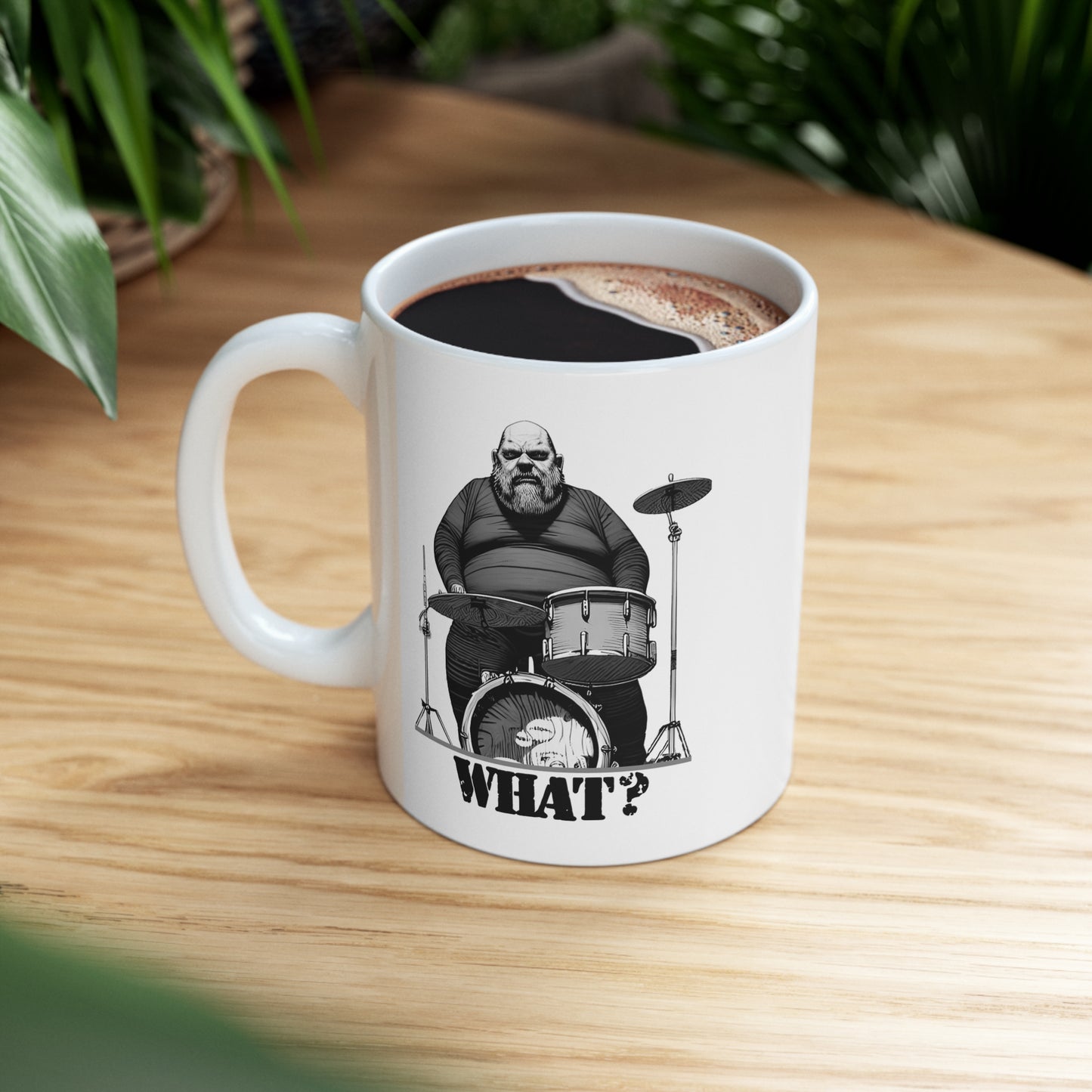 Music Pro Mug-Angry Drummer