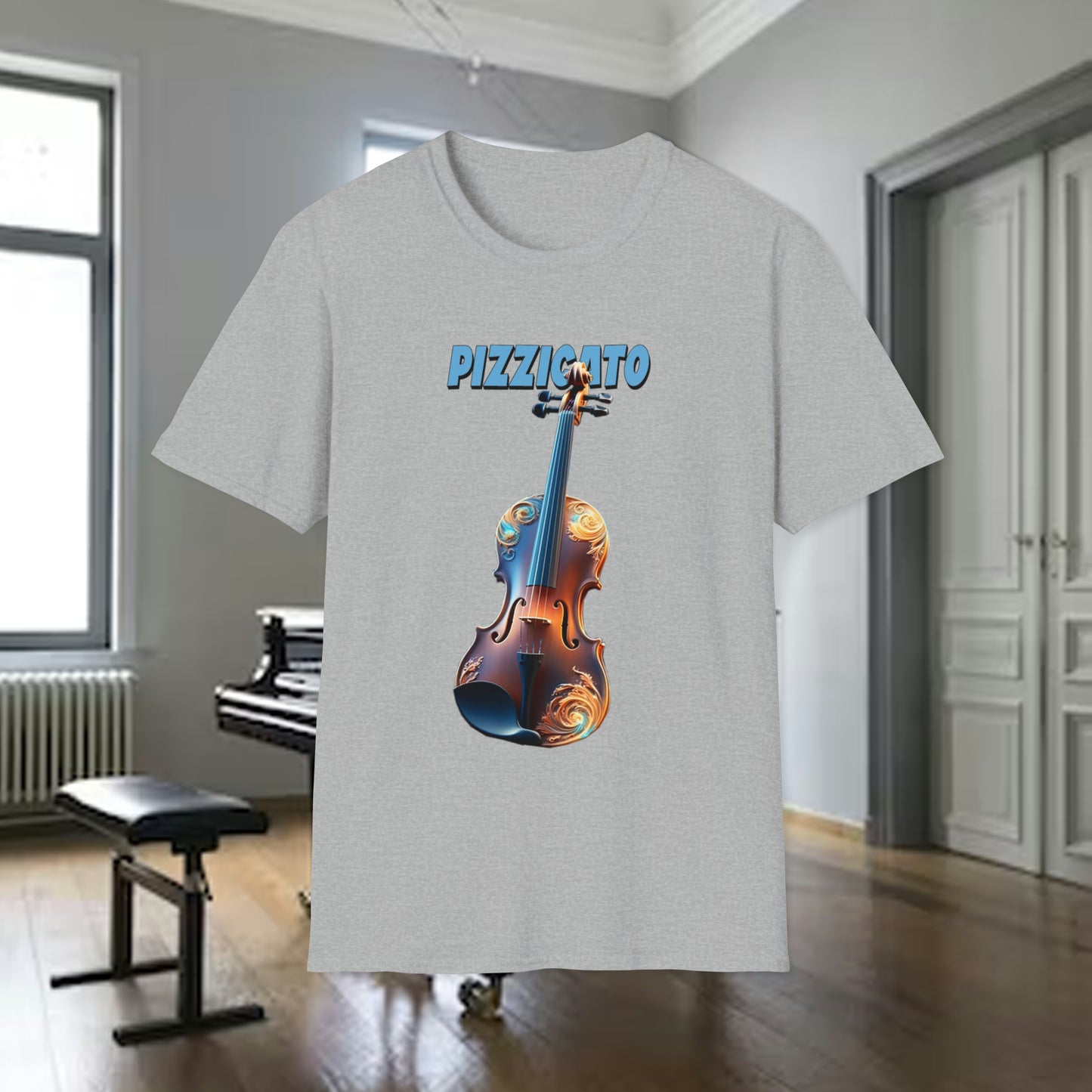 Tshirt-Violin Pizzicato