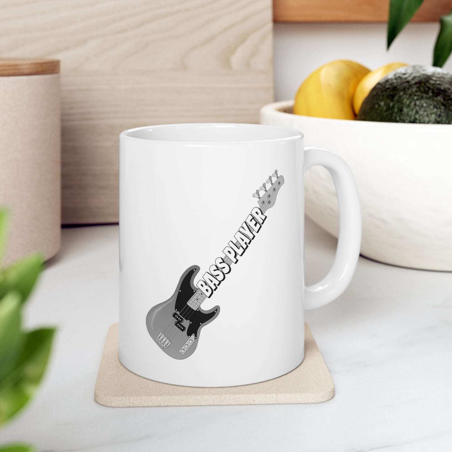 Music Pro Mug-Bass Player Fretboard