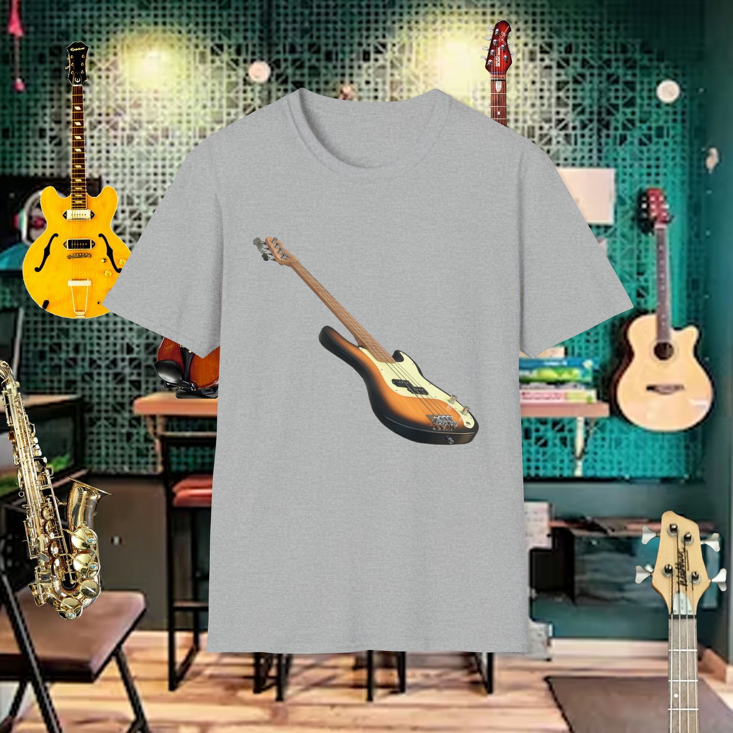 Tshirt-Bass Guitar