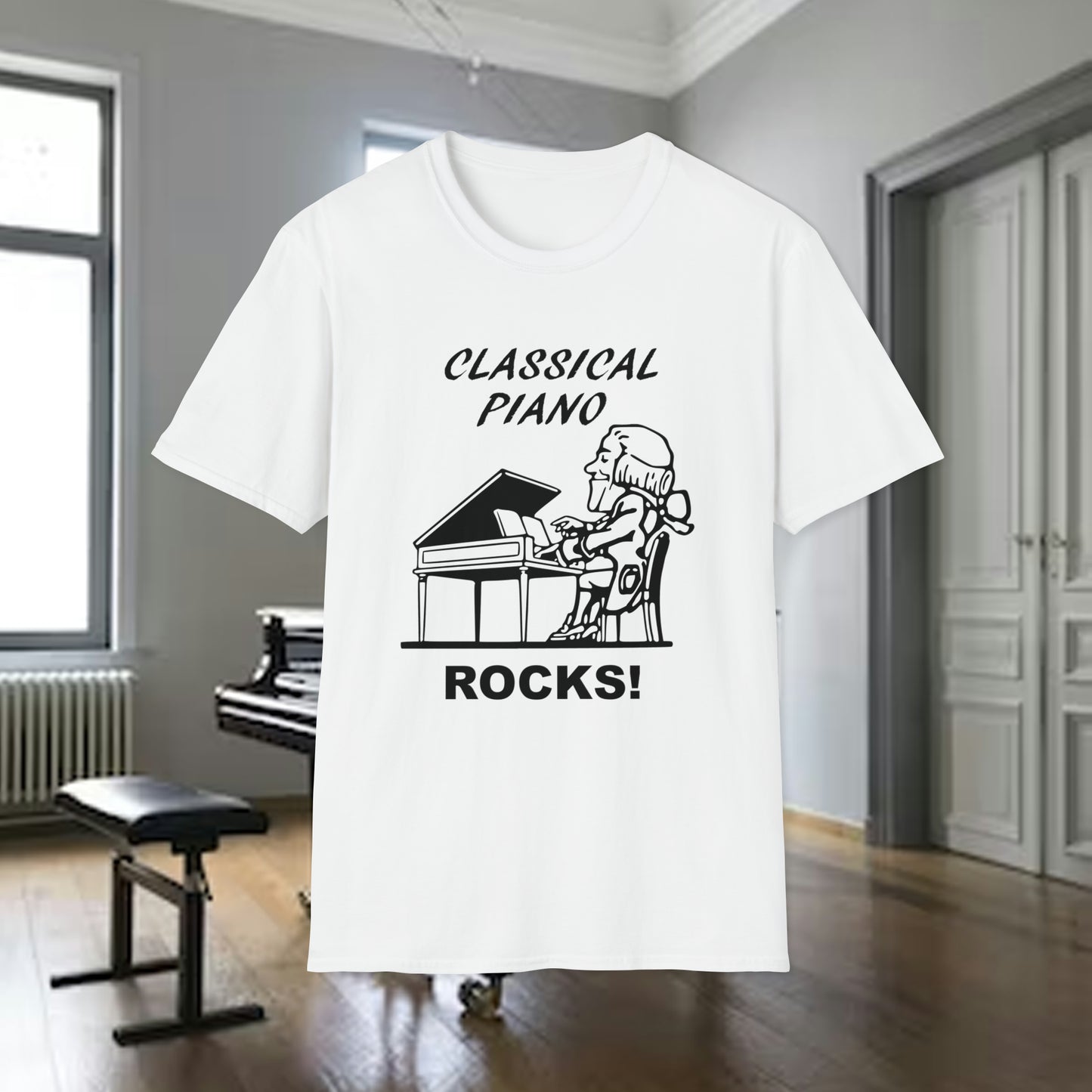 TShirt-Classical Piano Rocks