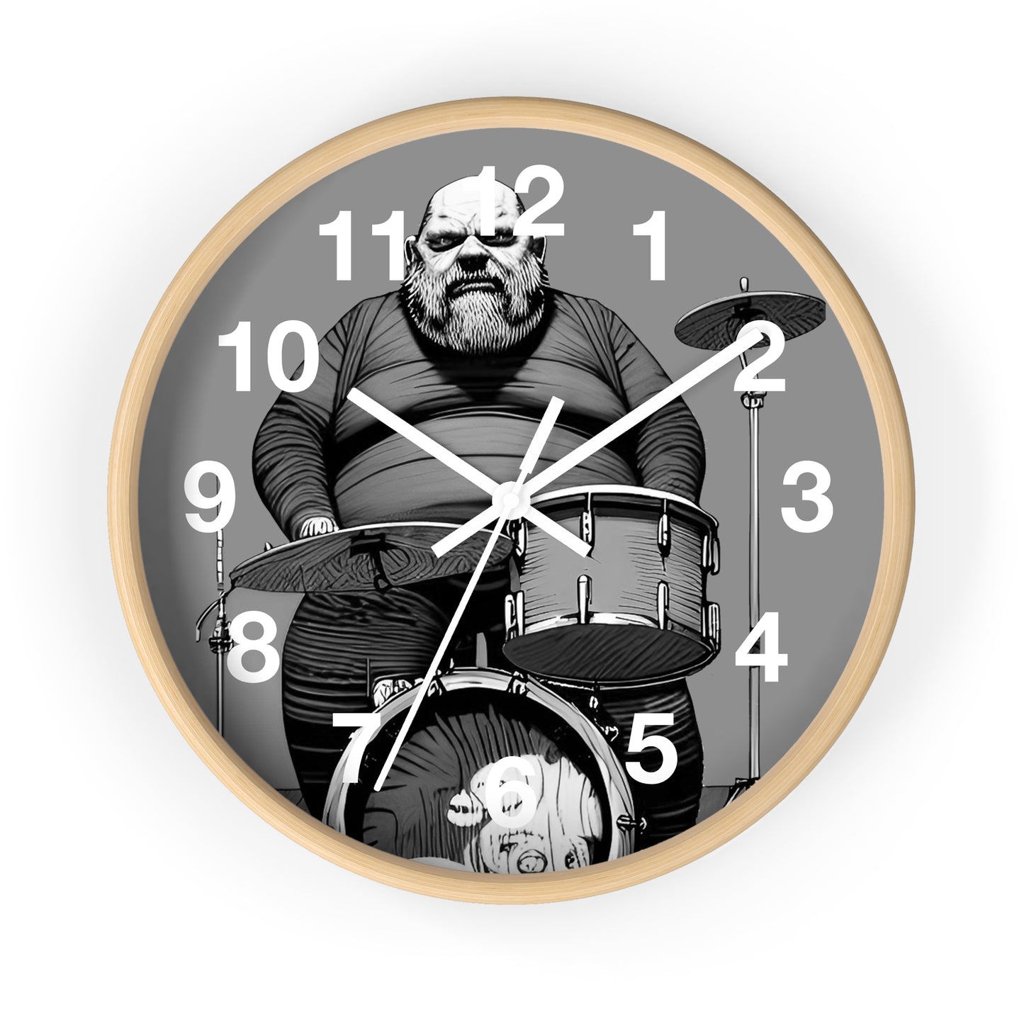 Wall Clock-Angry Drummer