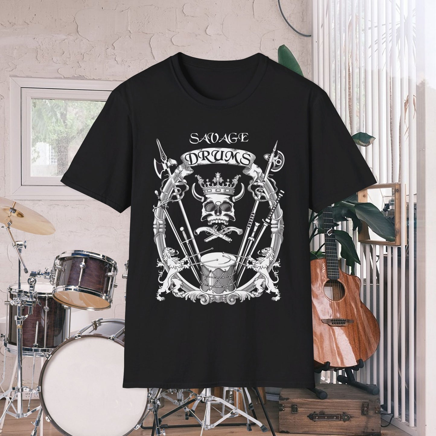 Tshirt-Savage Drums