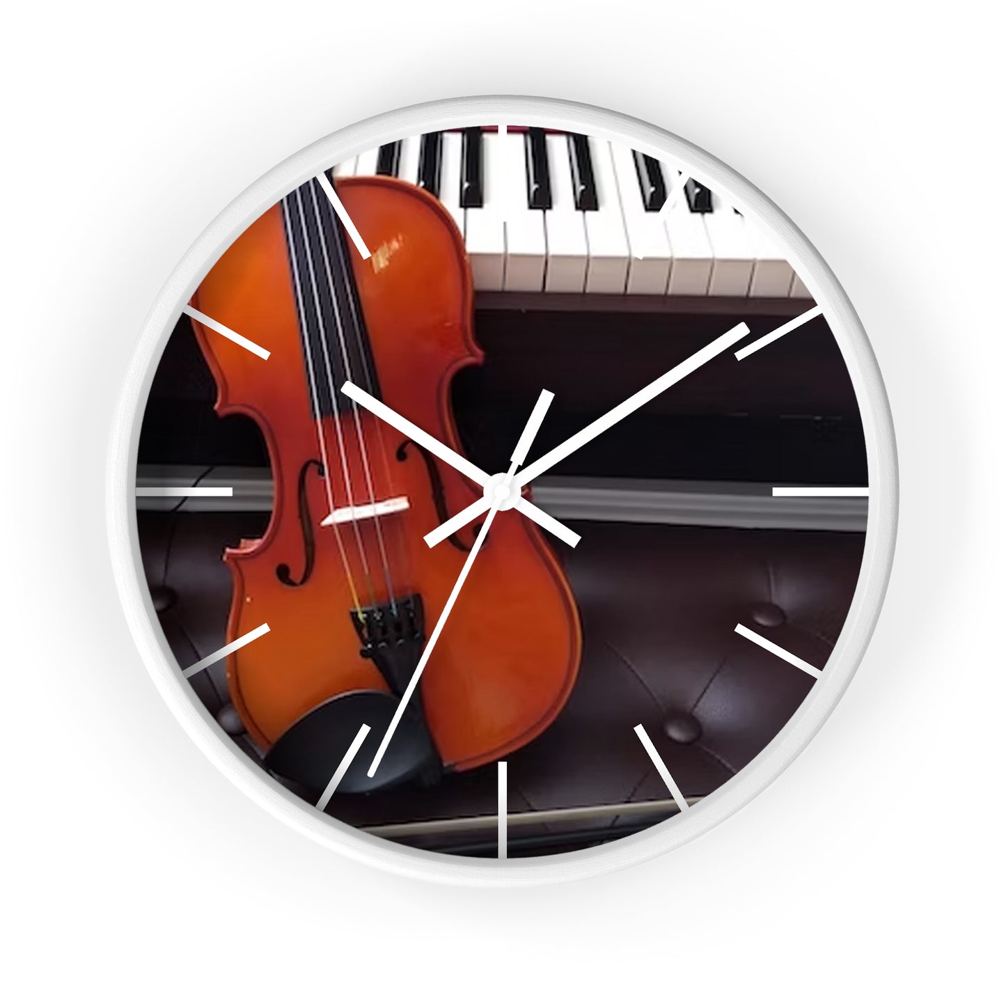 Wall Clock-Violin And Piano