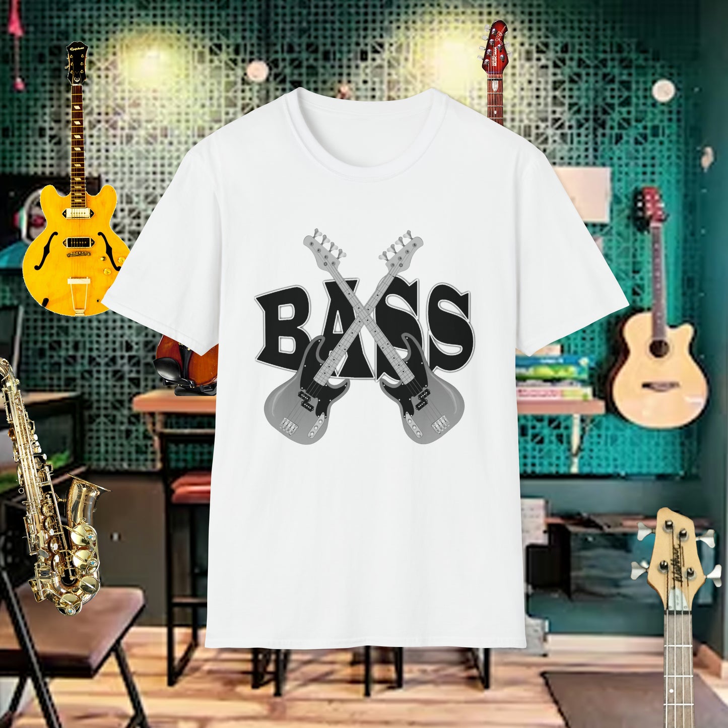 Tshirt-Basses Crossed