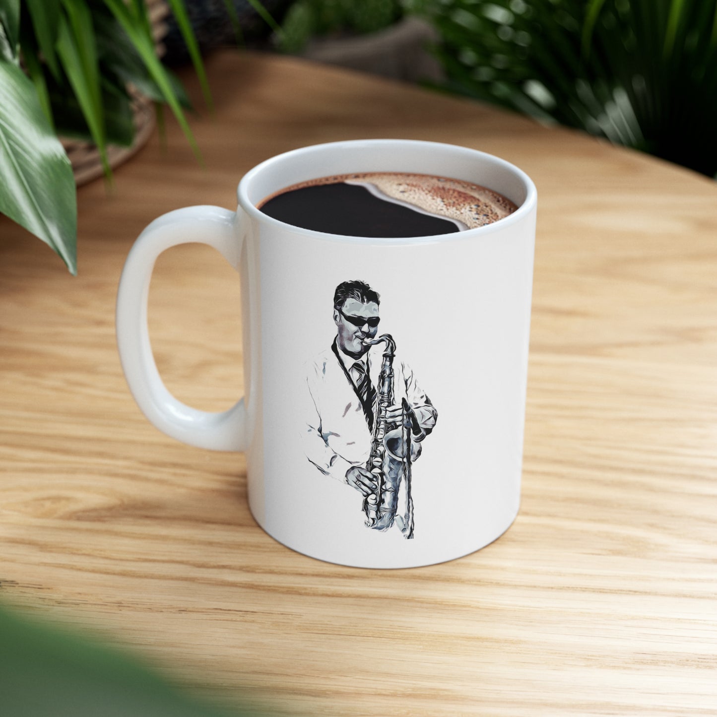 Music Pro Mug-Sax Player