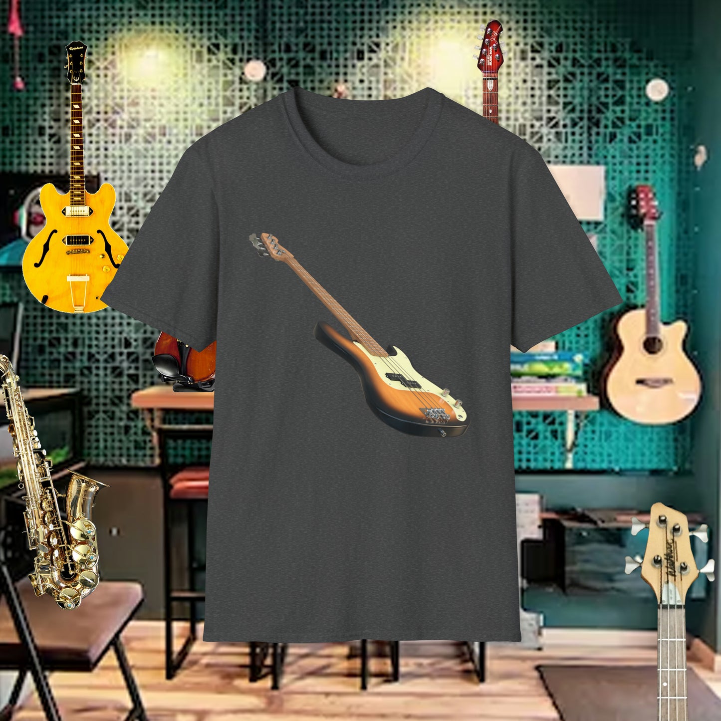 Tshirt-Bass Guitar