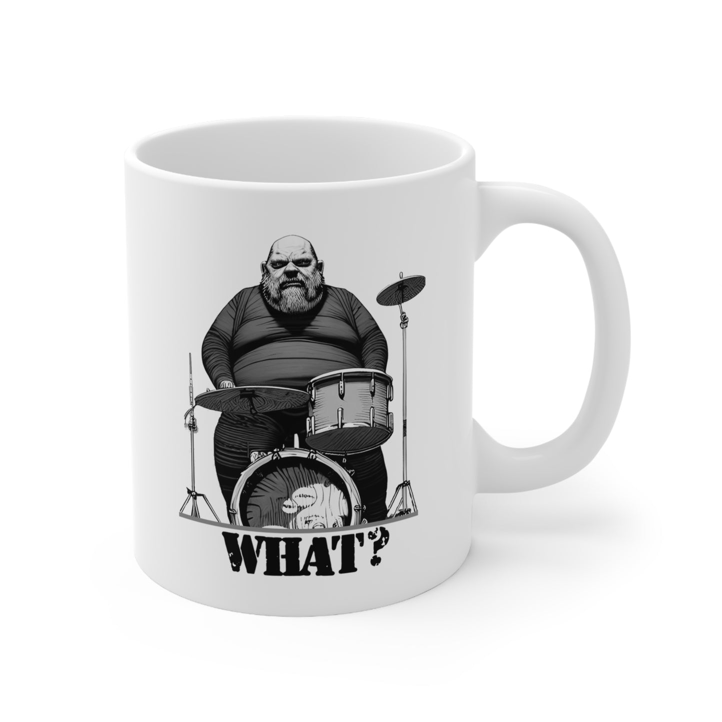 Music Pro Mug-Angry Drummer