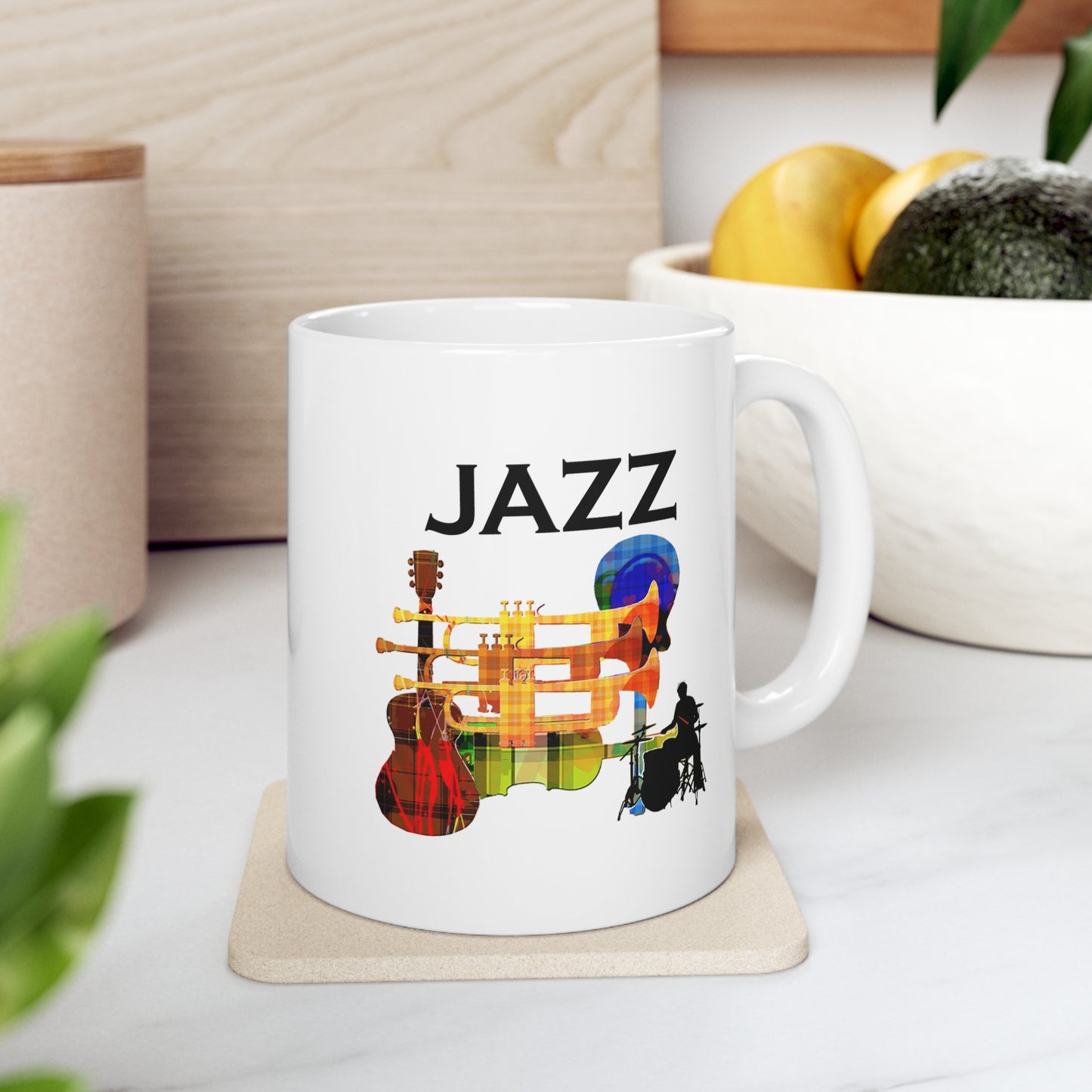 Music Pro Mug- Jazz Colorful