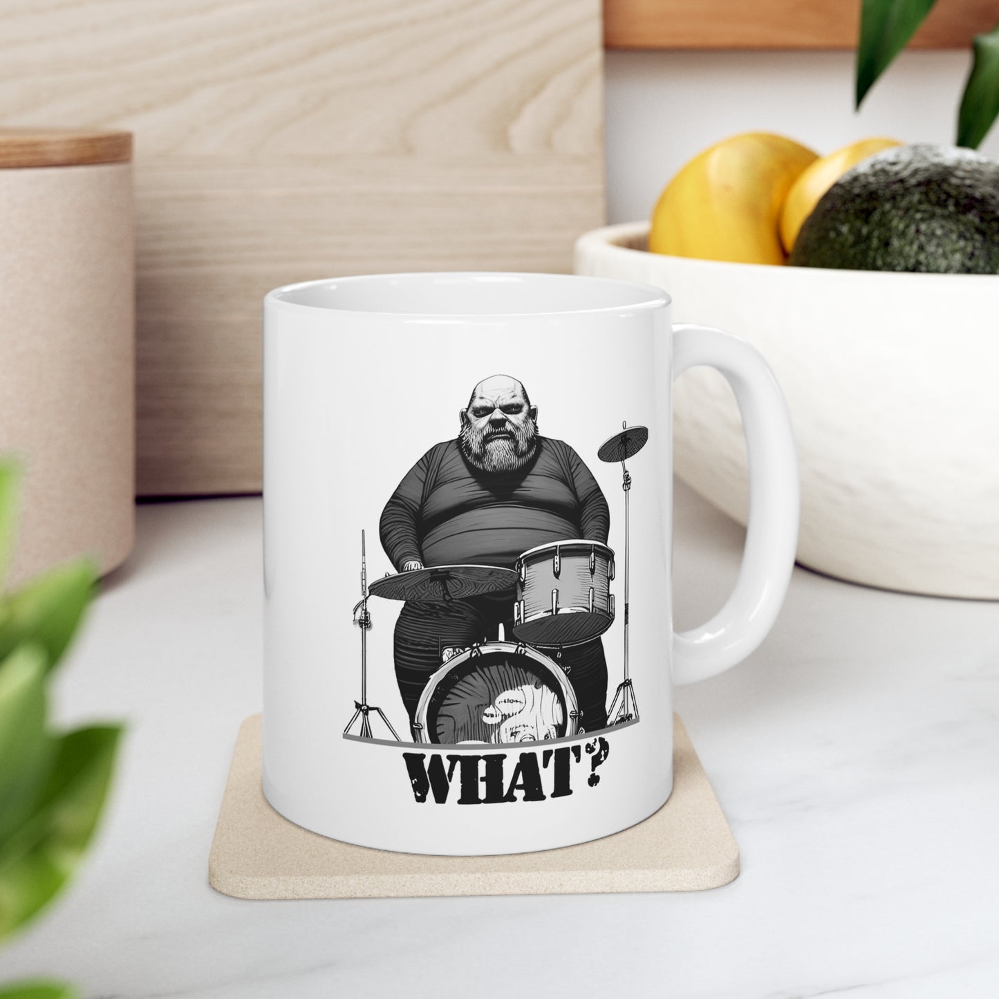 Music Pro Mug-Angry Drummer