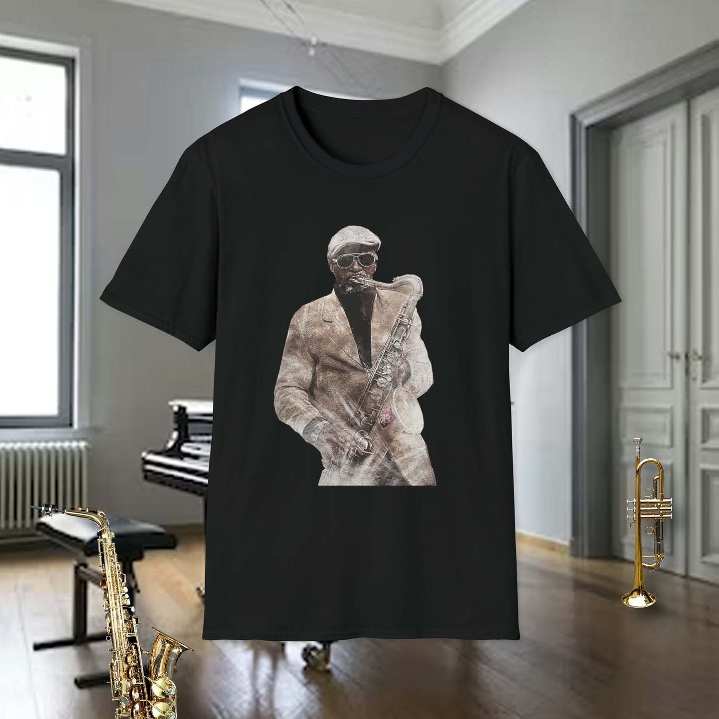 Tshirt-Sax Player Smooth