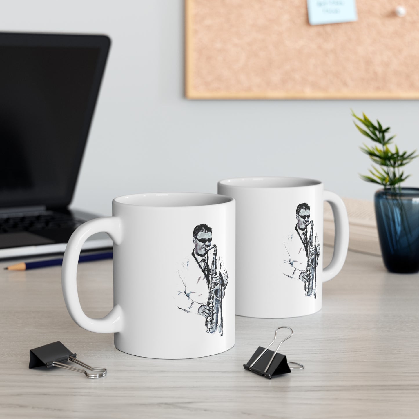 Music Pro Mug-Sax Player