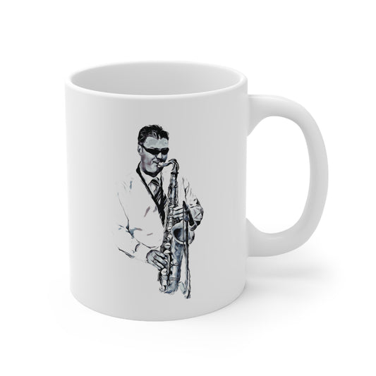 Music Pro Mug-Sax Player