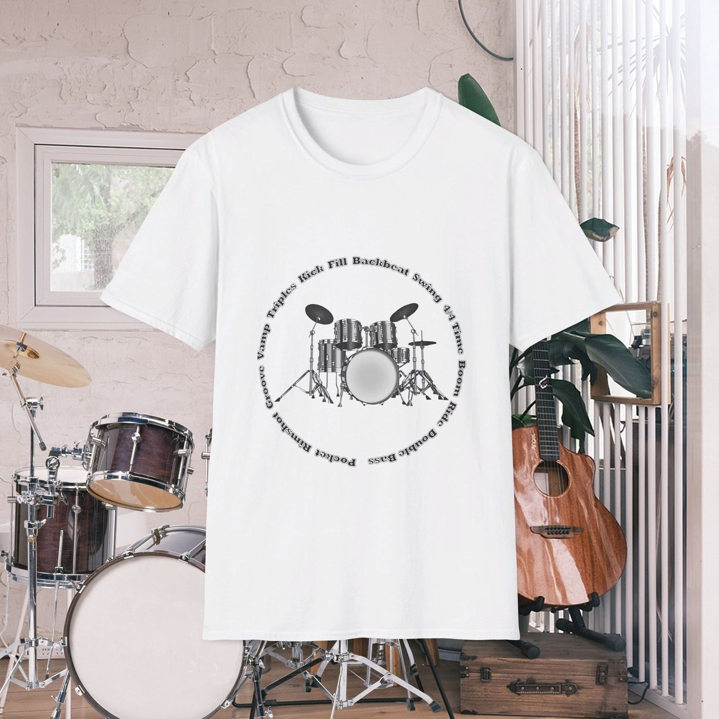 Tshirt-Drums:Terminology Circle