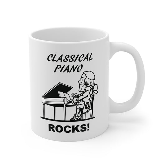 Music Pro Mug-Classical Piano Rocks