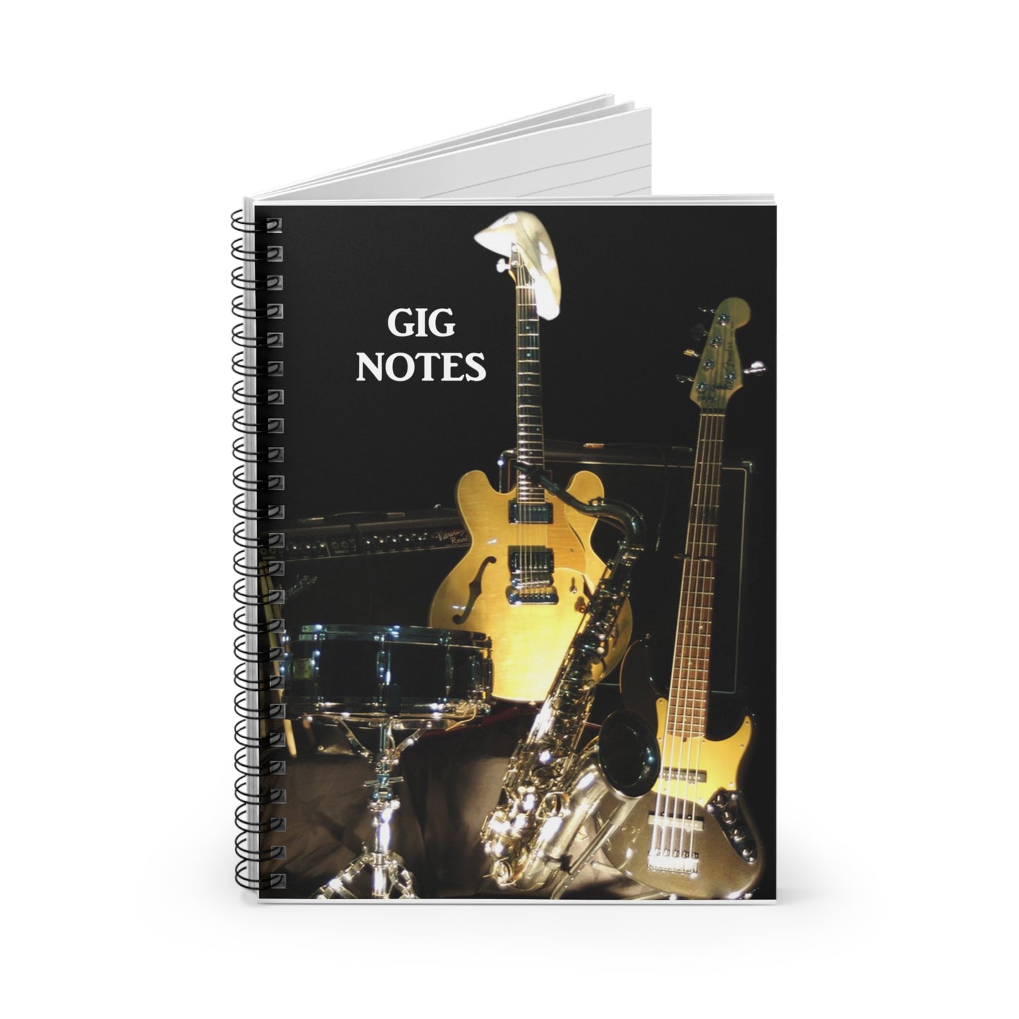 Musician's Gig Notes Notebook and Journal-Dinner At Eight