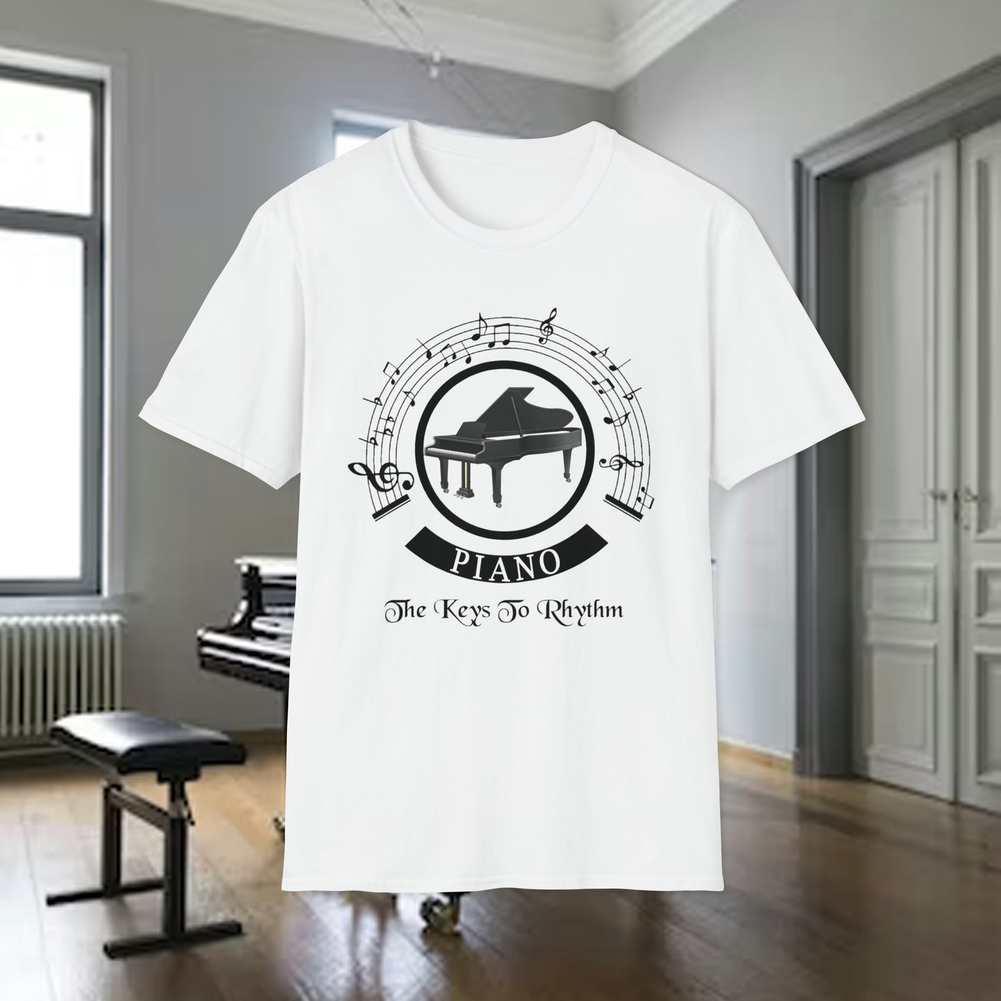 TShirt-Piano Keys To Rhythm