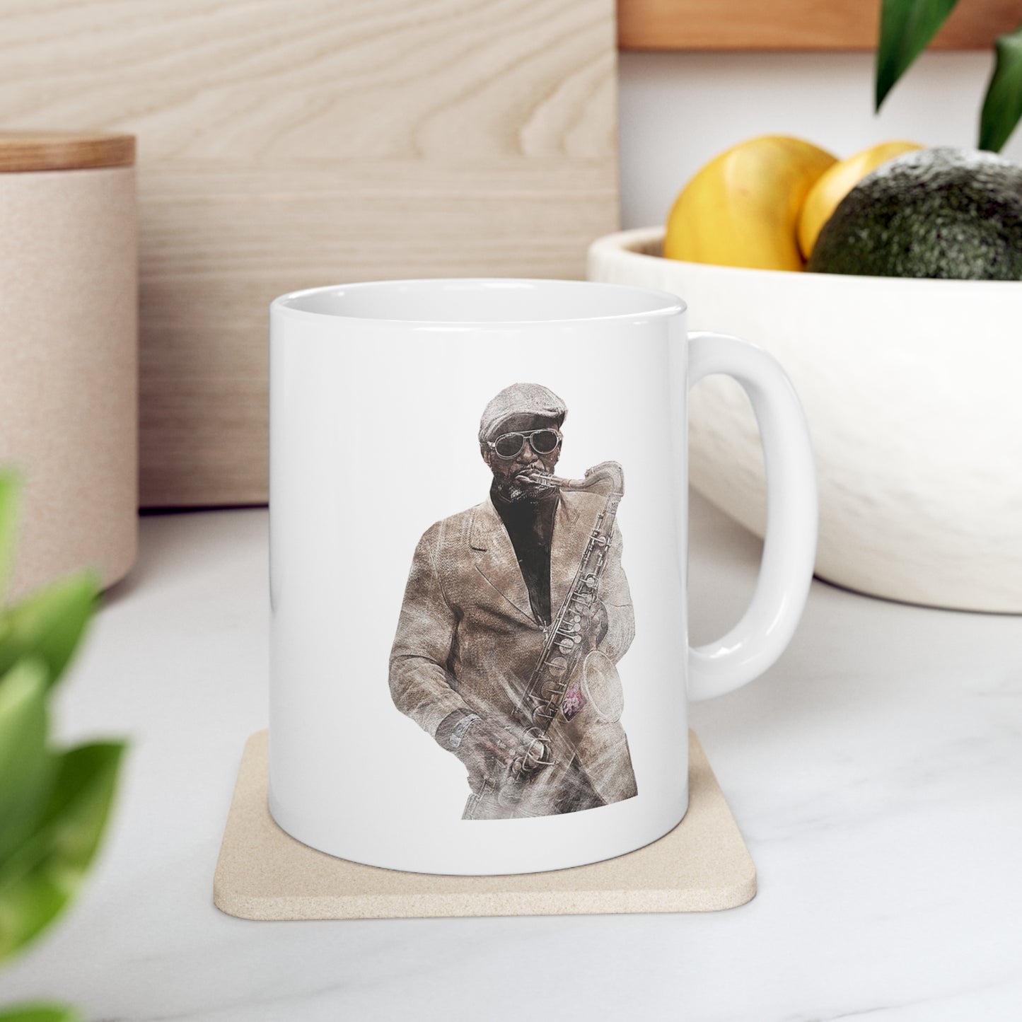 Music Pro Mug-Sax Player Smooth