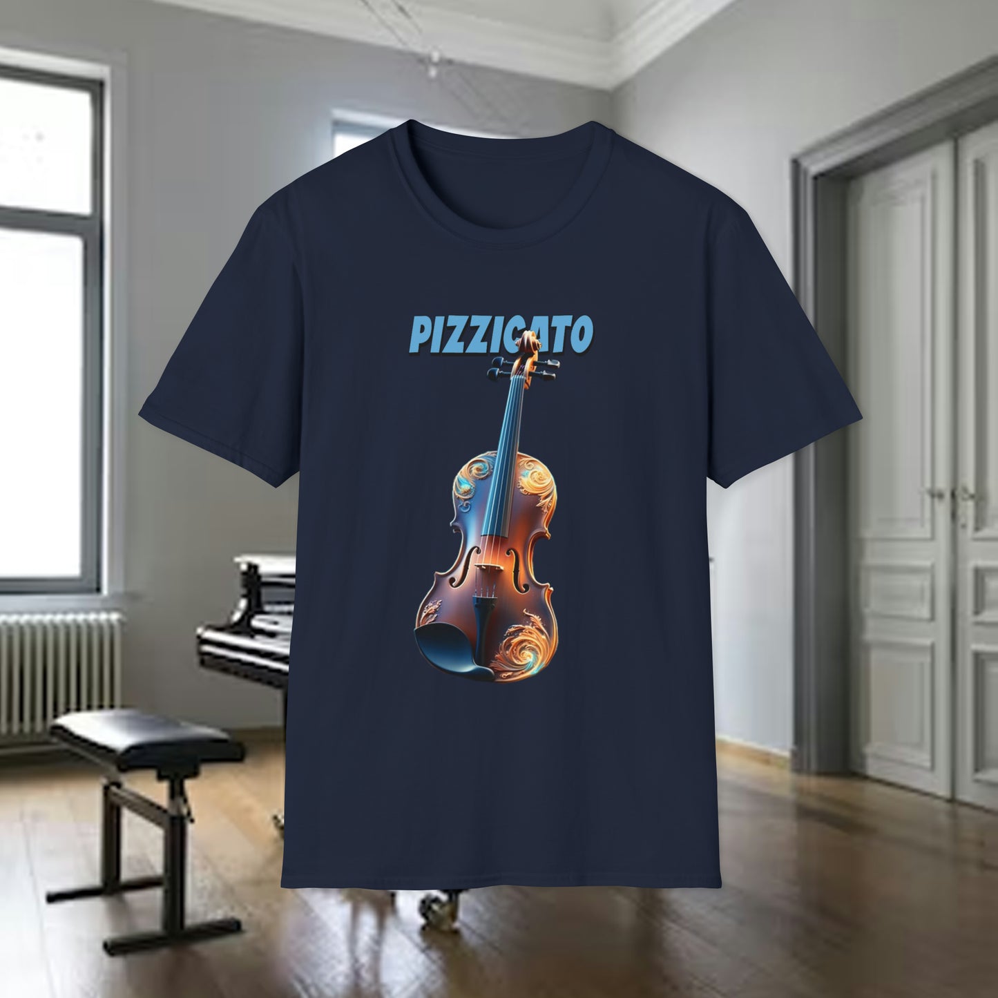 Tshirt-Violin Pizzicato