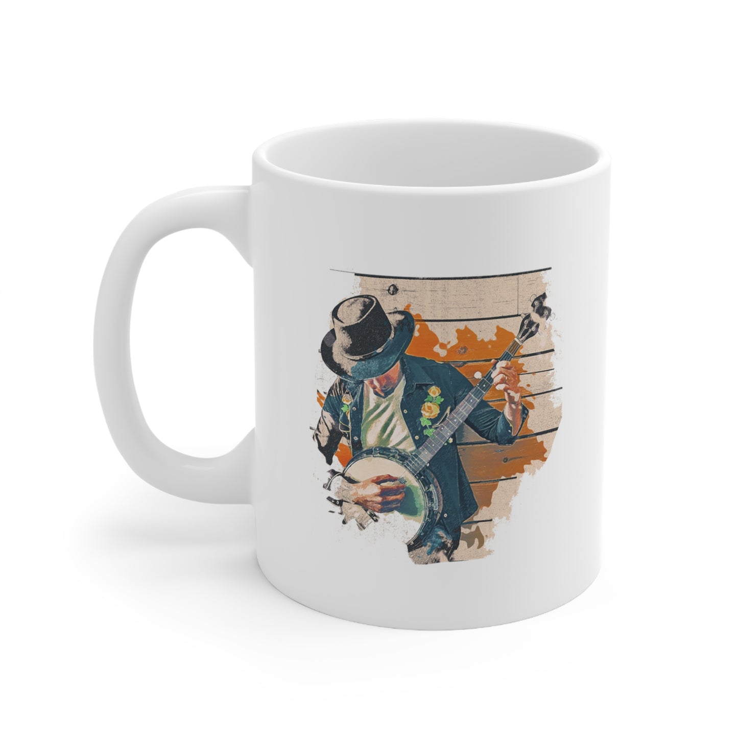 Music Pro Mug-Banjo Player