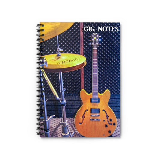 Musician's Gig Notes Notebook and Journal-Squire Electric Guitar