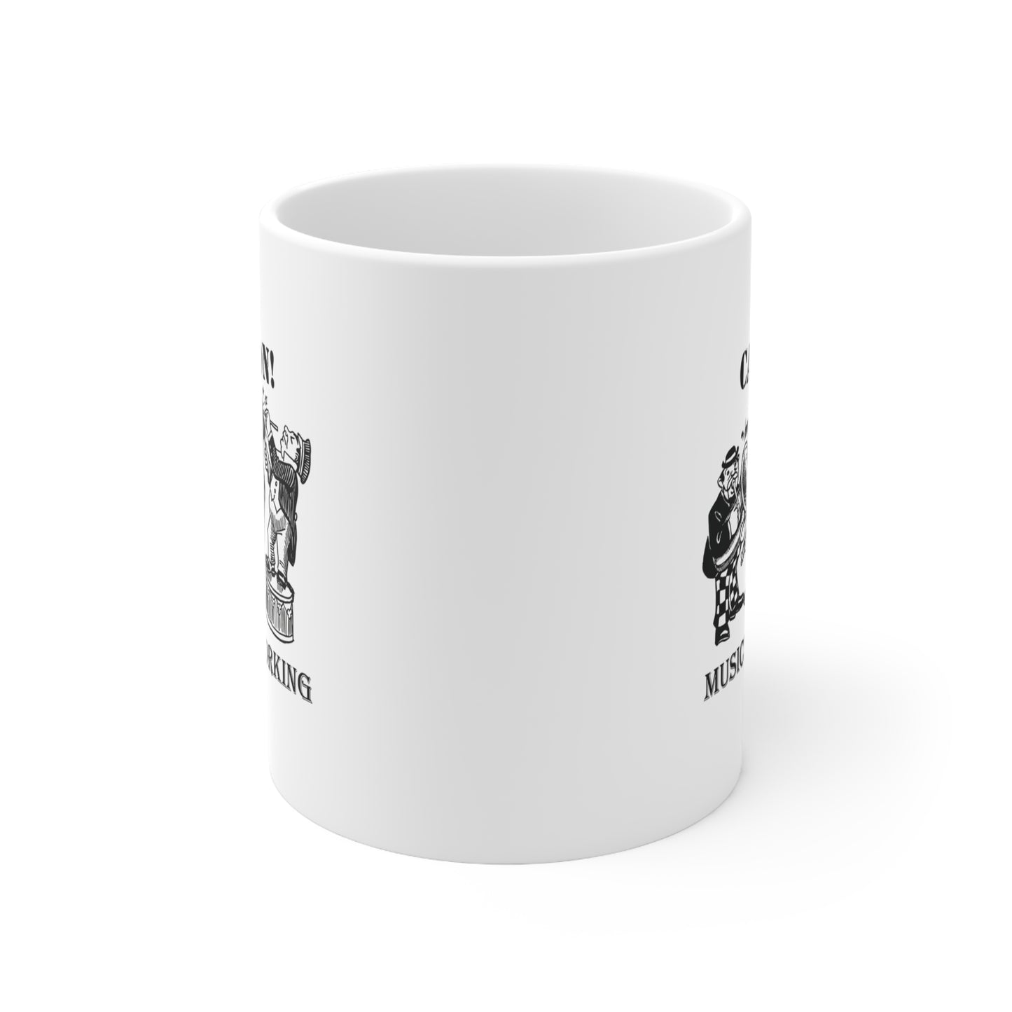 Music Pro Mug-Caution! Musicians At Work