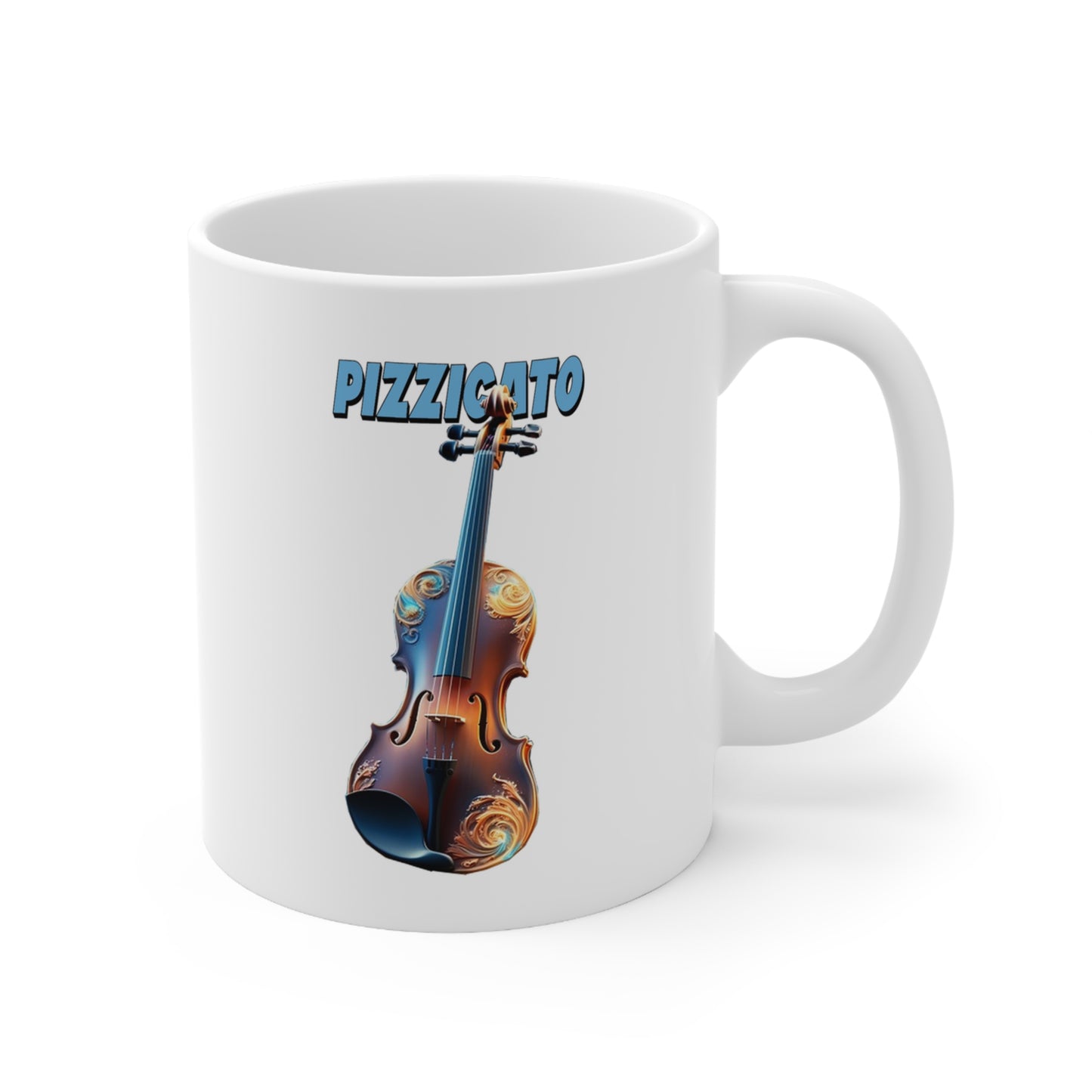 Music Pro Mug-Violin Pizzicato