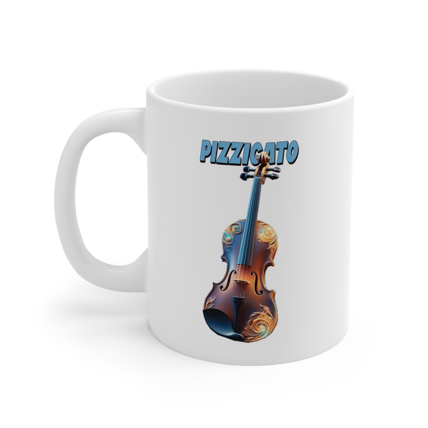 Music Pro Mug-Violin Pizzicato