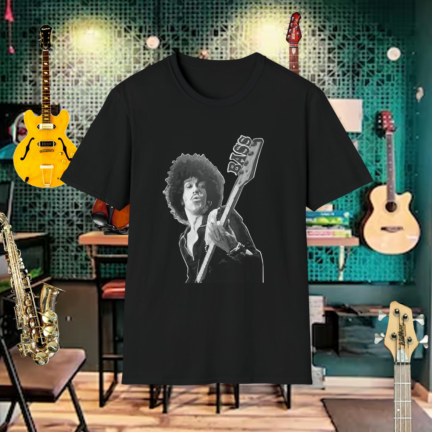 Tshirt-Bass Player