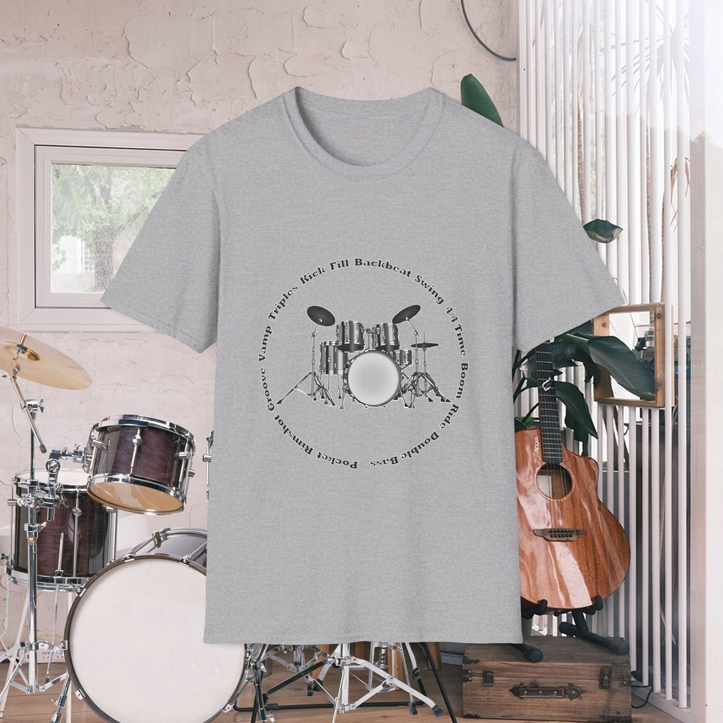 Tshirt-Drums:Terminology Circle