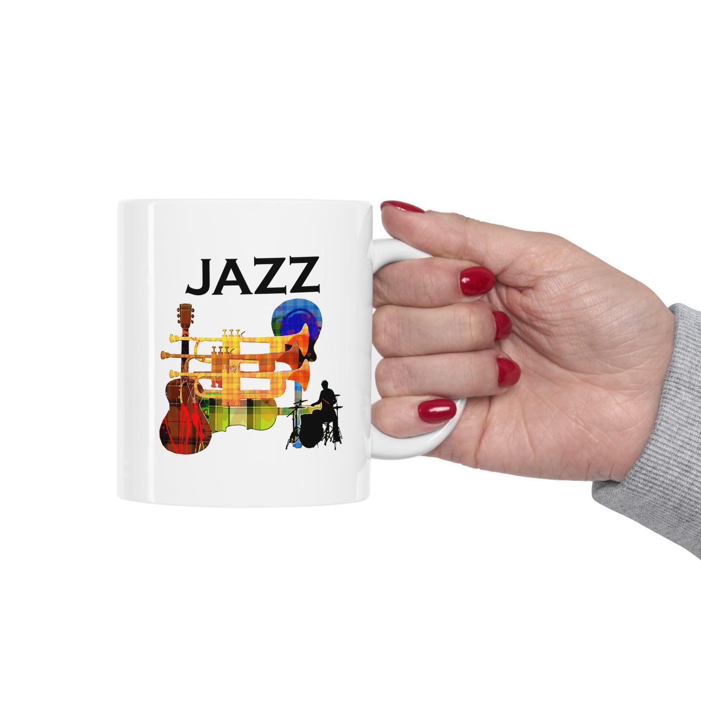 Music Pro Mug- Jazz Colorful