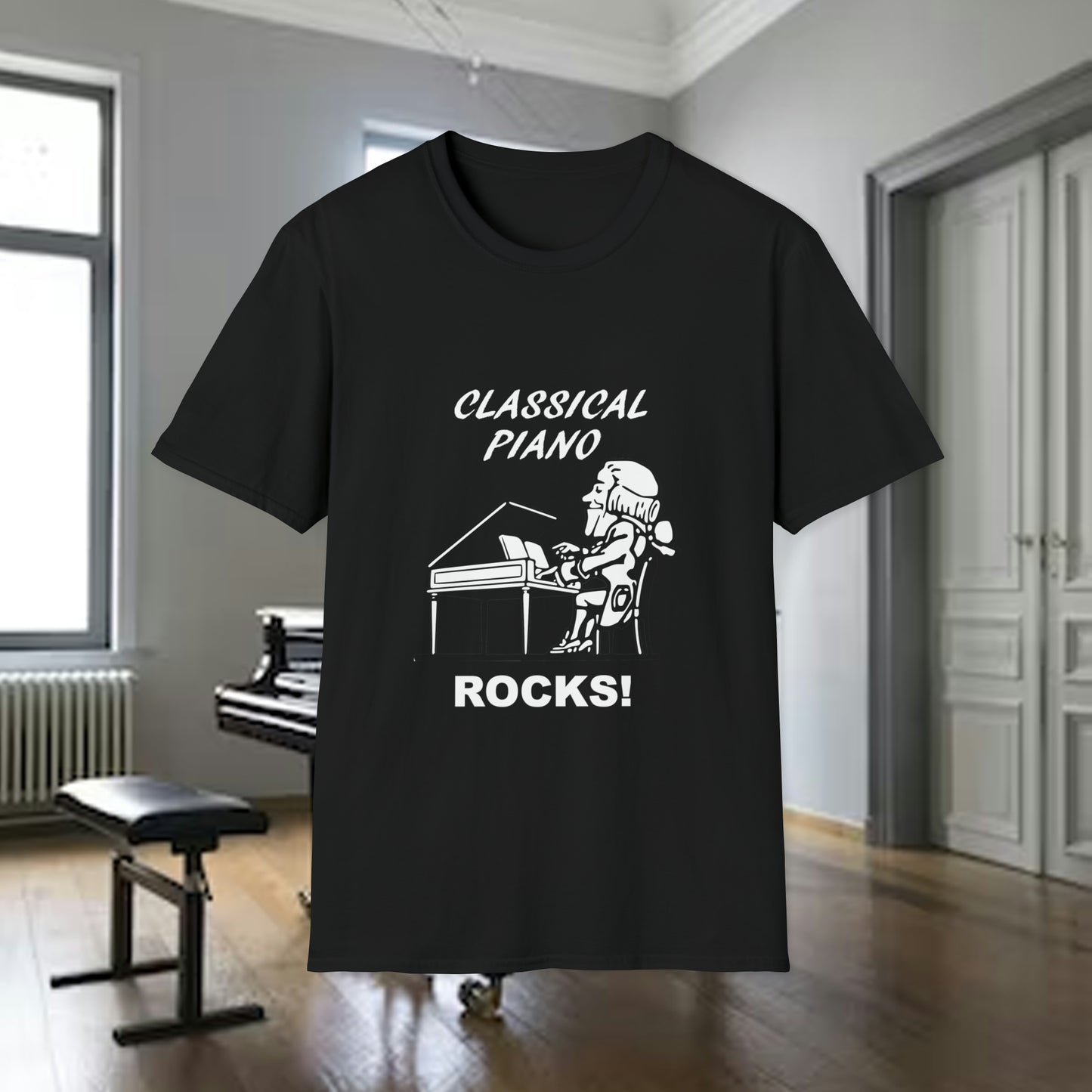 TShirt-Classical Piano Rocks