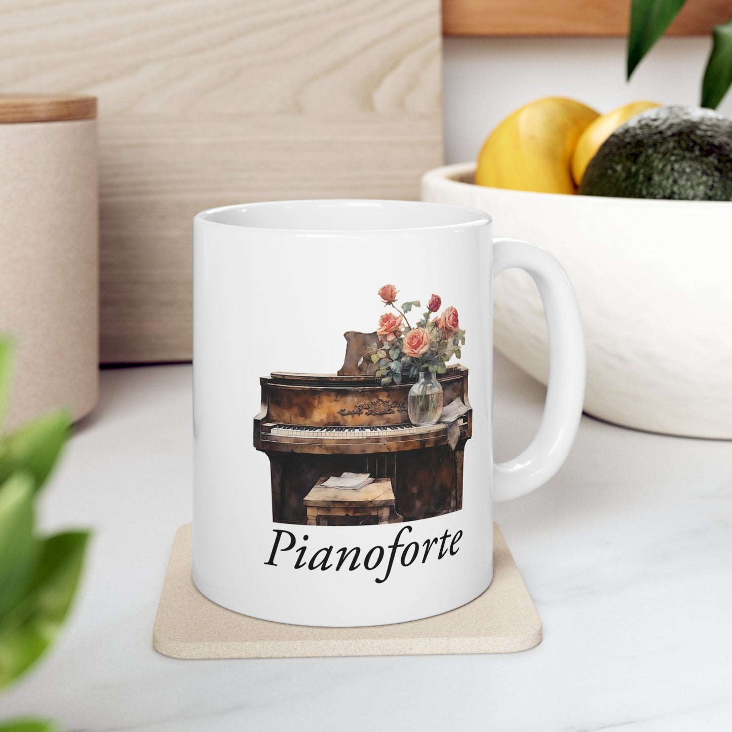 Music Pro Mug-Pianoforte