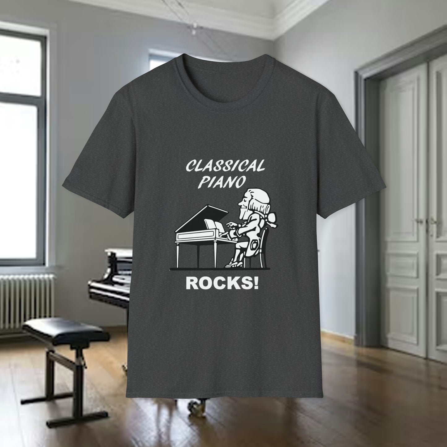 TShirt-Classical Piano Rocks