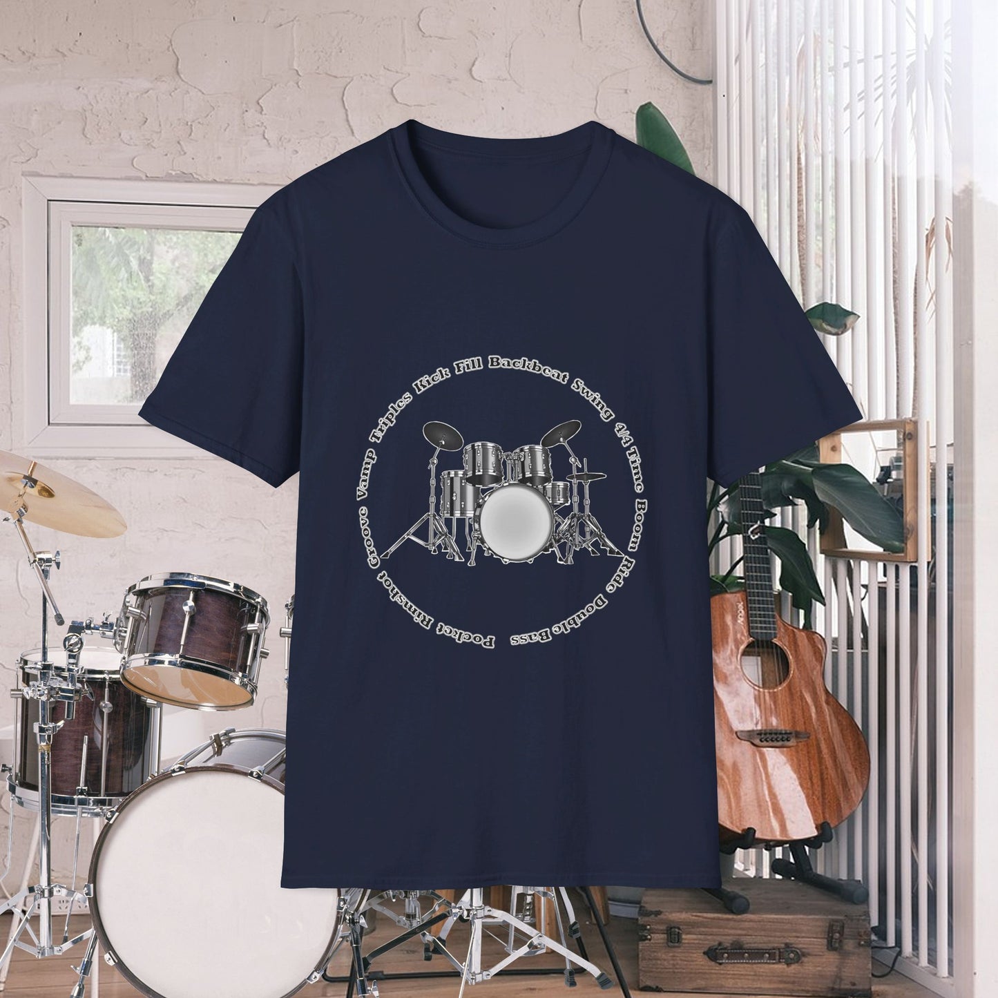 Tshirt-Drums:Terminology Circle