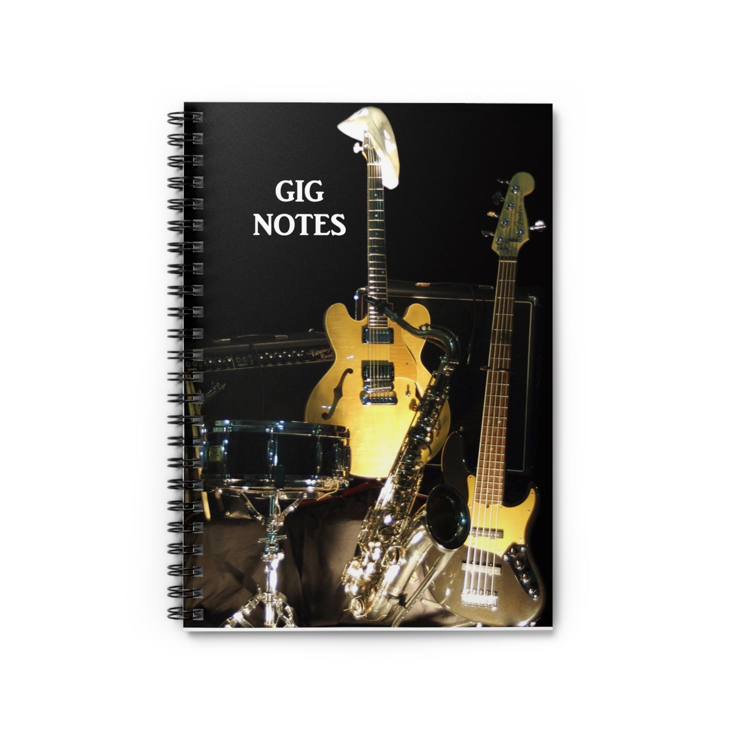 Musician's Gig Notes Notebook and Journal-Dinner At Eight