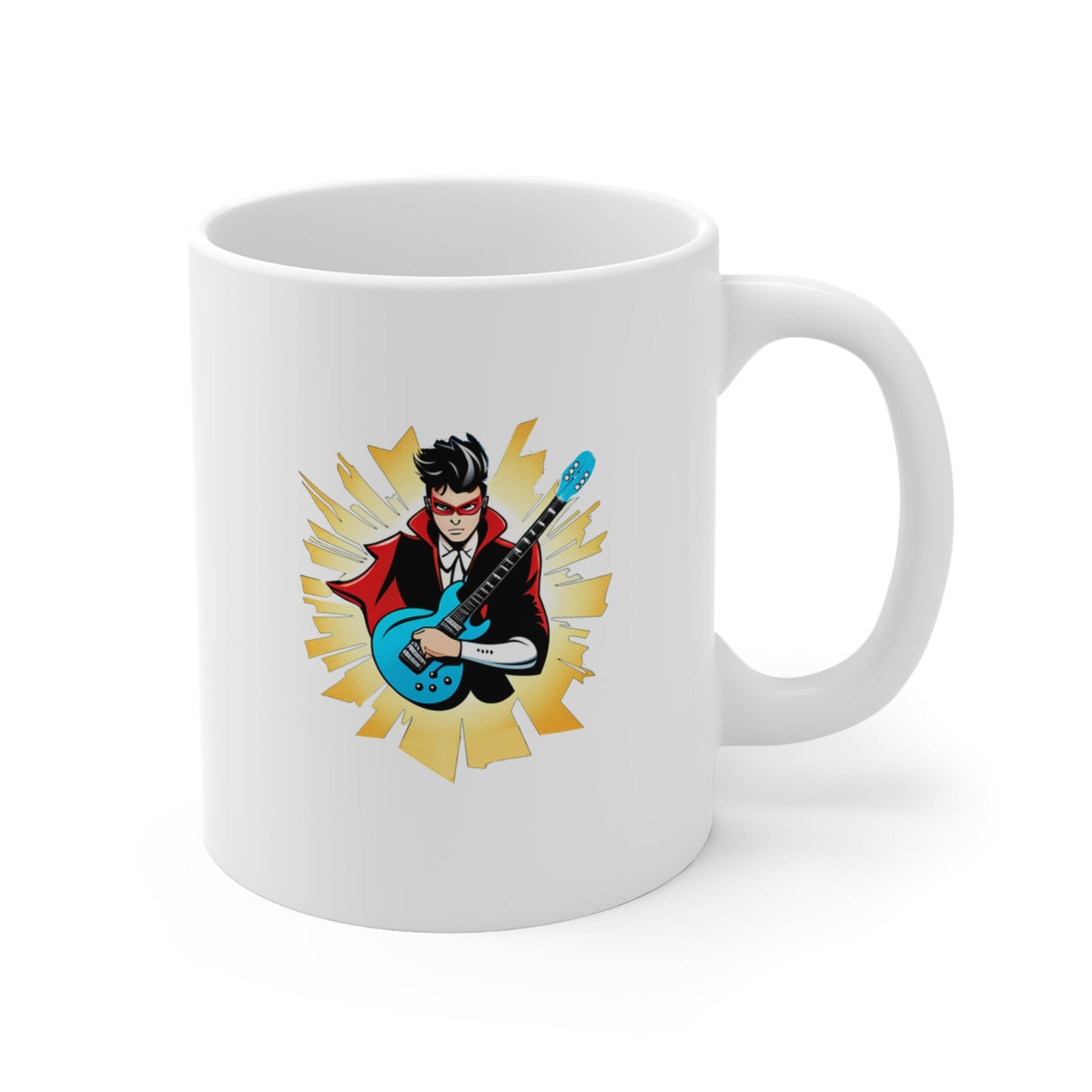 Music Pro Mug-Guitar Superhero