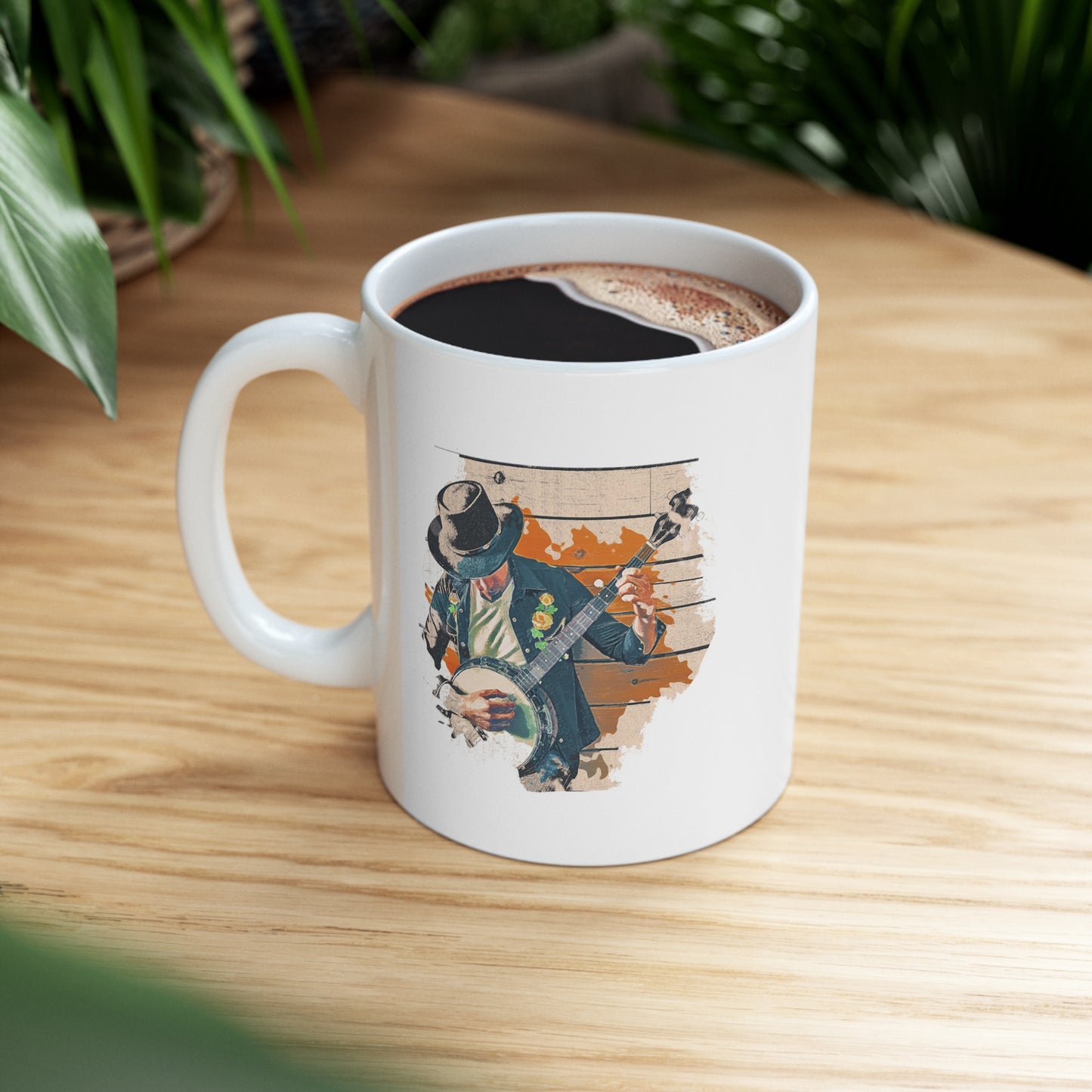 Music Pro Mug-Banjo Player