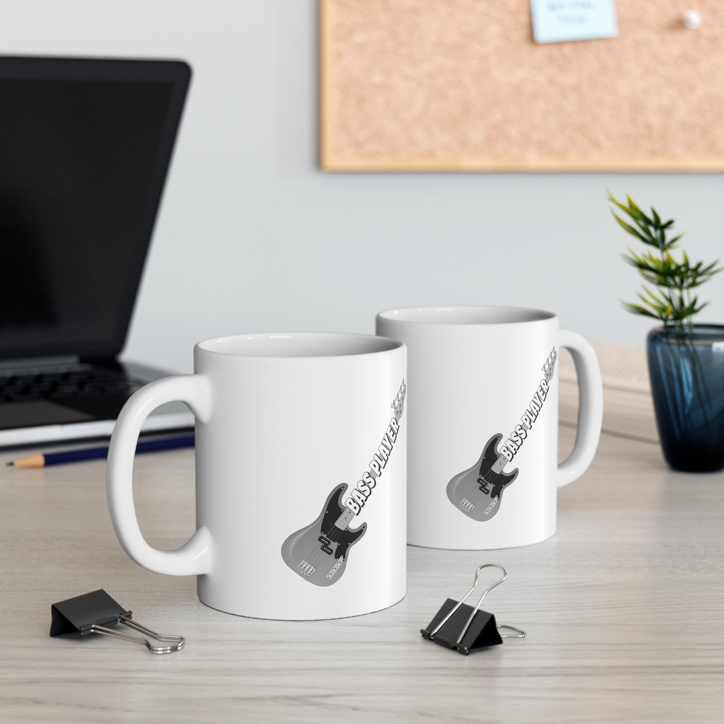 Music Pro Mug-Bass Player Fretboard