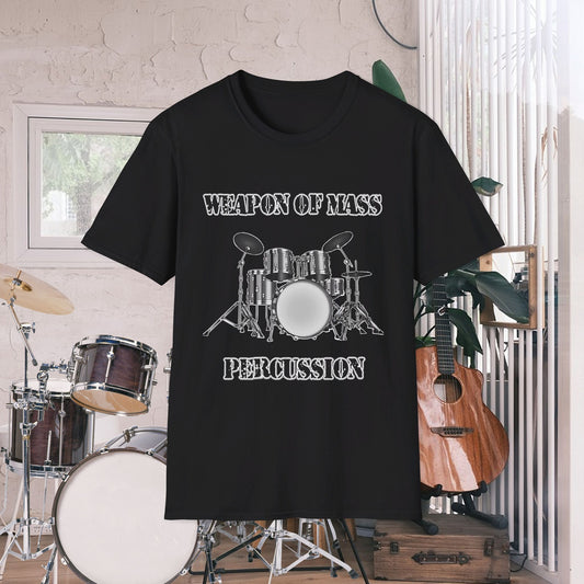 Tshirt-Drums:Weapon of Mass Percussion