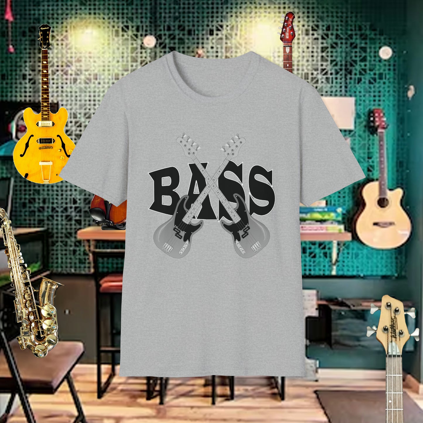 Tshirt-Basses Crossed