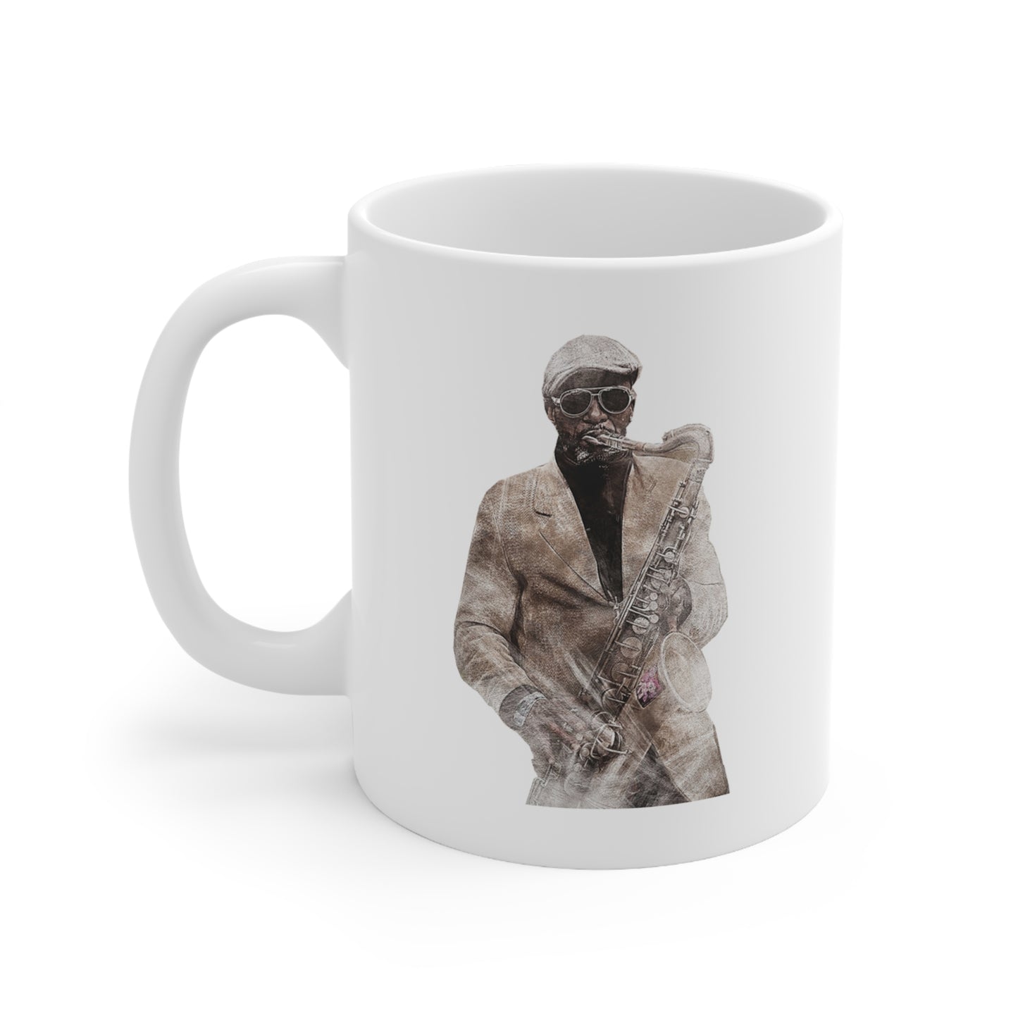 Music Pro Mug-Sax Player Smooth