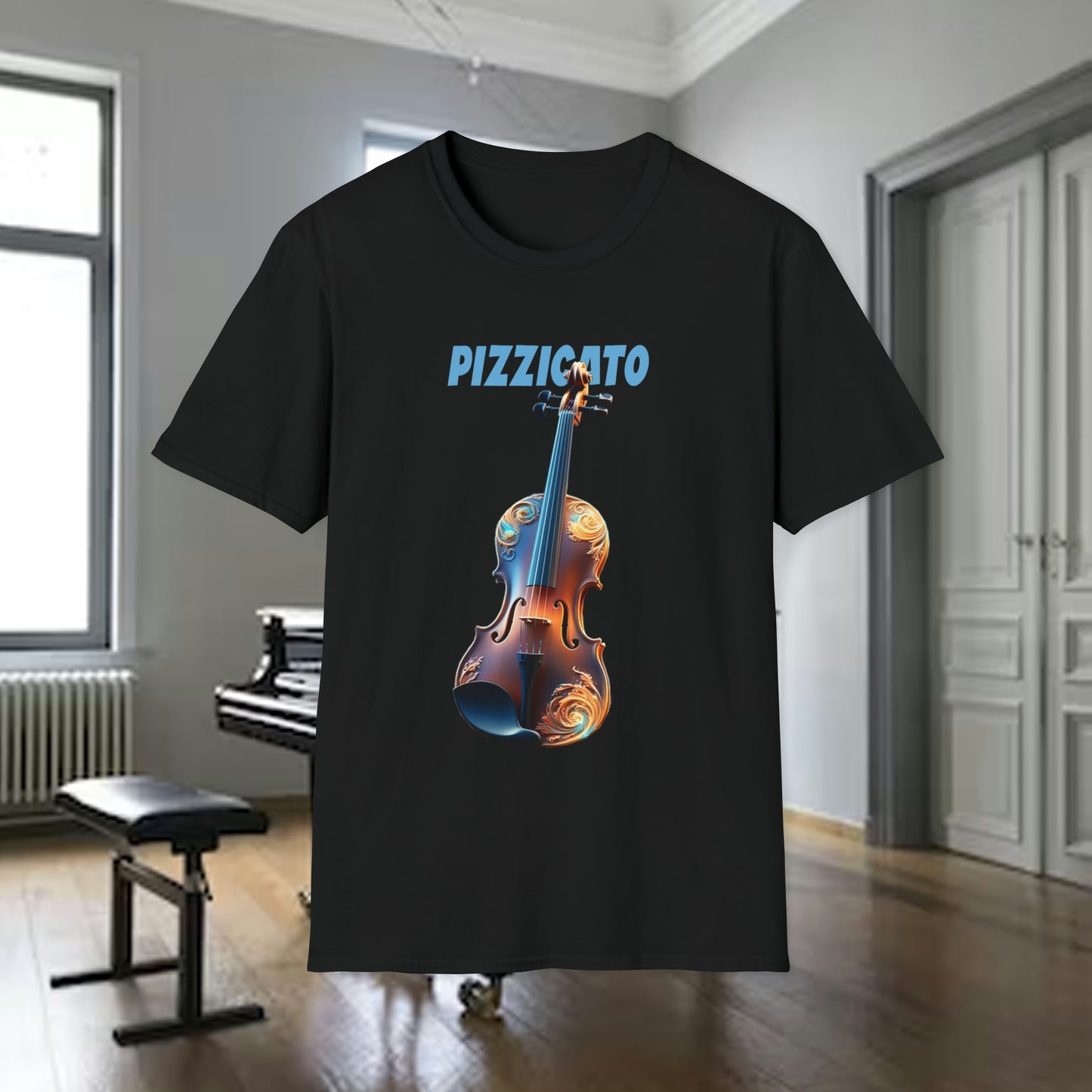 Tshirt-Violin Pizzicato