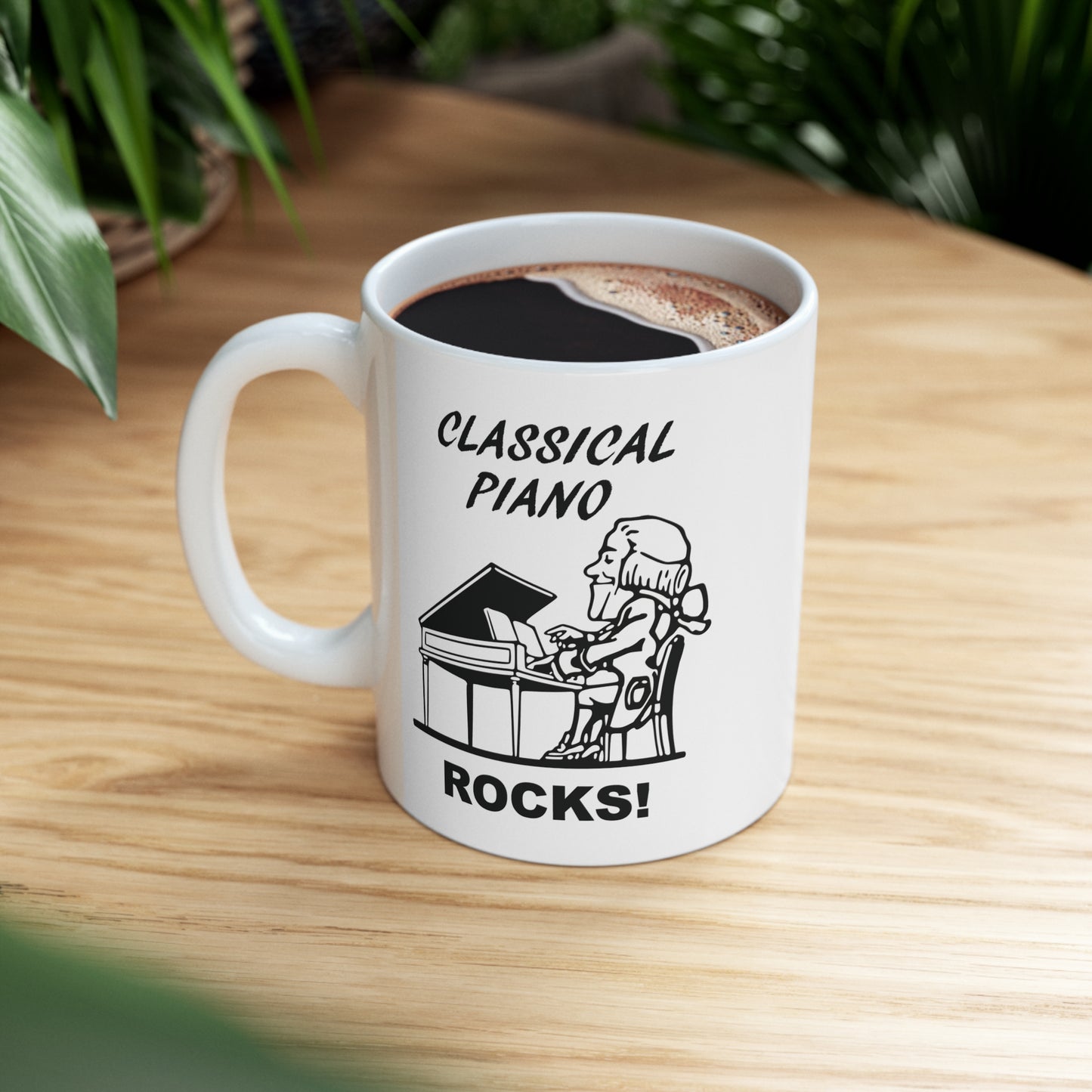 Music Pro Mug-Classical Piano Rocks